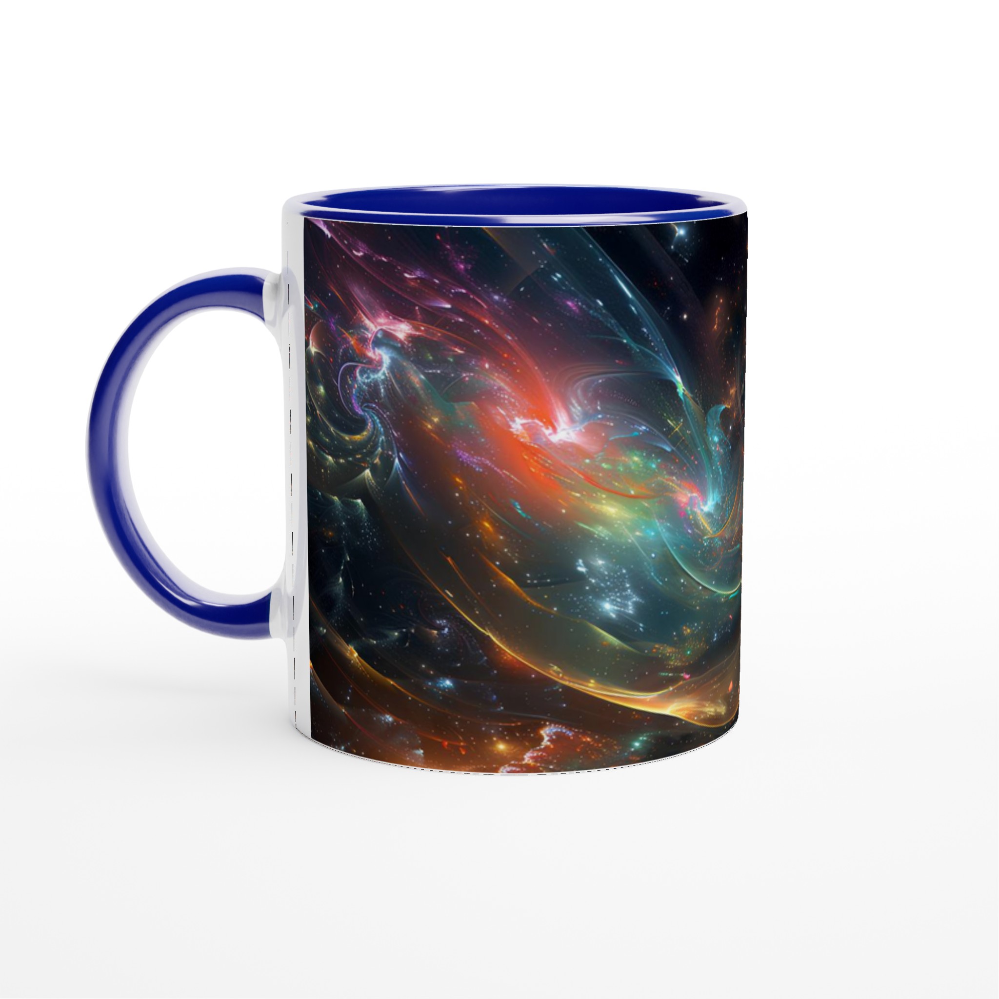 Kosmisk Dans 11oz Keramikmugg – Universums Färgexplosion på Din Frukostkopp 4 b68f6135-e454-4bba-9063-83dd5528791e