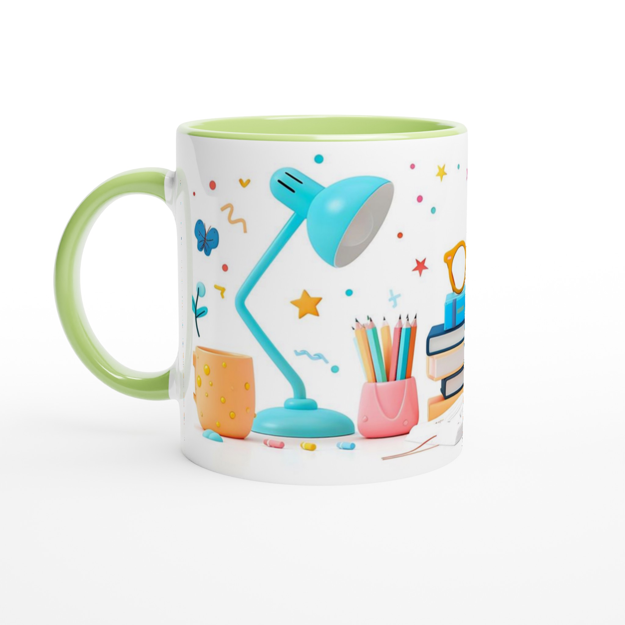Färgglad Studiemugg – 11 oz Keramisk Mugg för Kreativa Själars Kaffestunder, Välj din Favoritfärg! 3 b6cfcf85-2a16-4b5c-a469-afd19490b99e