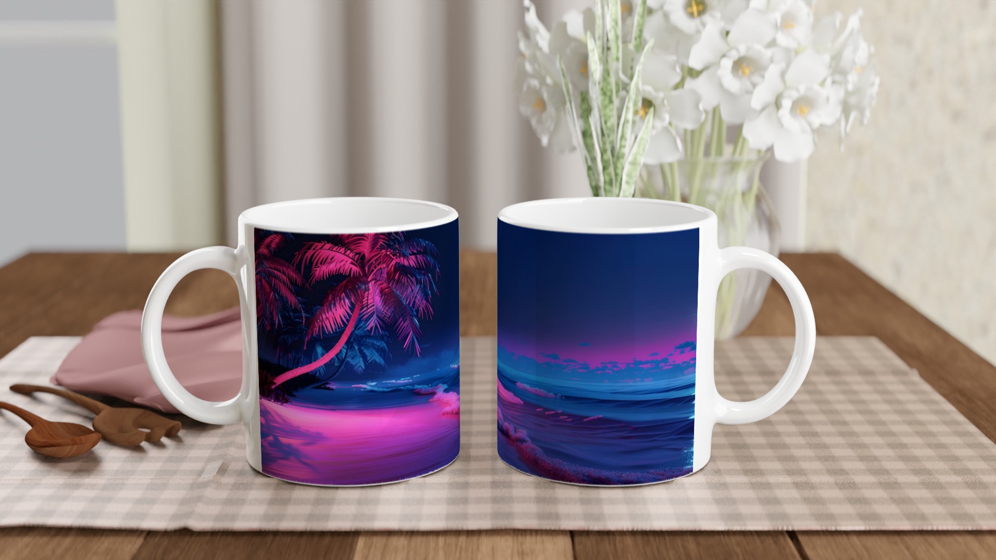 Neon Beach Dream Keramikmugg – 11oz Vibrant Tropisk Natt 10 b6fd138a-24ff-47d2-b79f-b019041899c8
