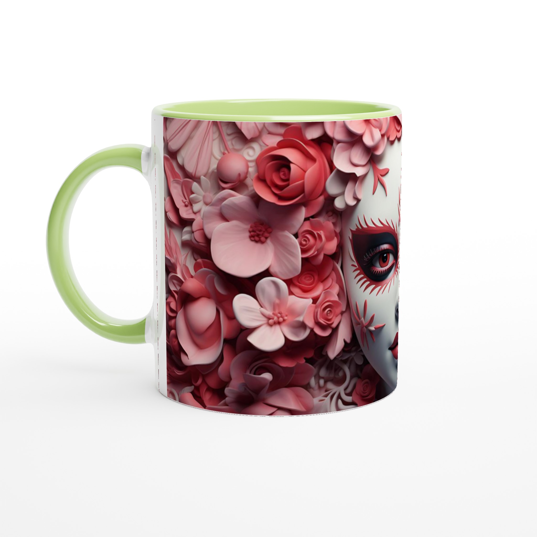 Förförisk Flora 11oz Keramikmugg – En Skönhet att Avnjuta, i Ditt Val av 7 Livfulla Färger 3 b713be4c-364d-4a98-a8d8-102ed4427a33