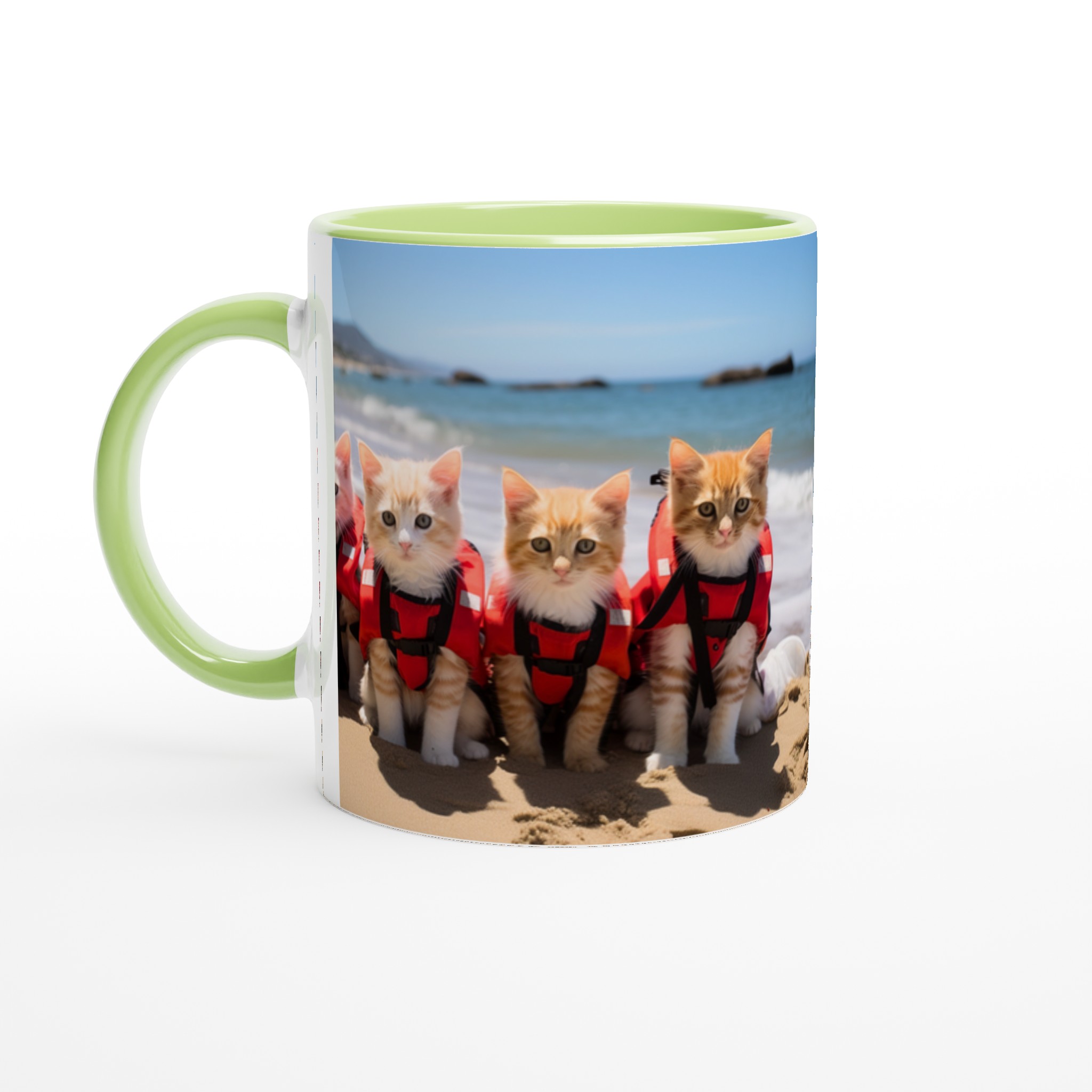 Söta Livräddar Katter Muggen – 11oz Keramisk Mugg för Soliga Kaffestunder, Välj din Färg! 3 b743a08f-38a1-492d-86f2-e2ac6ad5635c