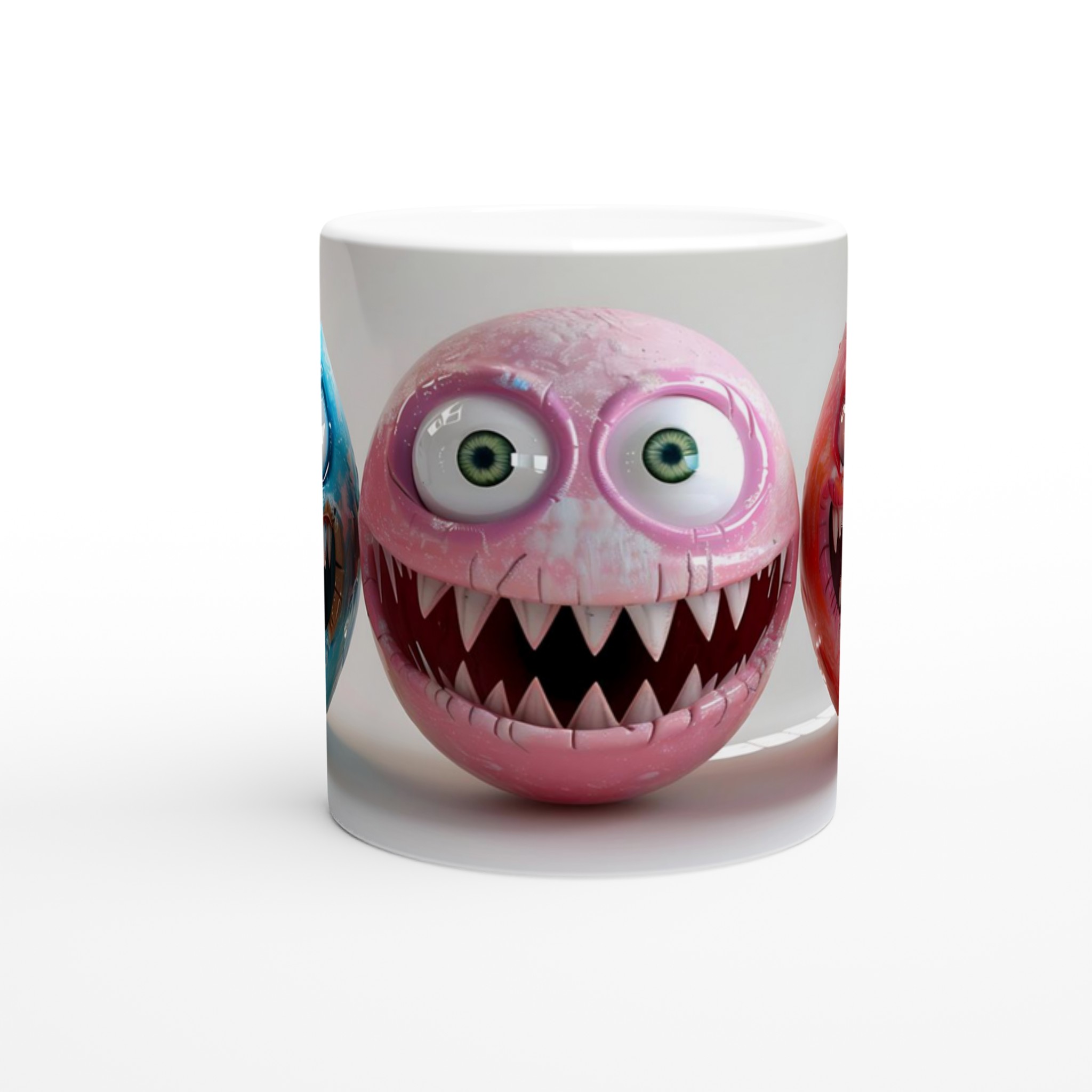 Mångfärgad Monster Mugg 11oz – Unik Keramisk Kaffekopp med Karaktär 8 b7640cfd-fe25-44d4-a5be-88f945336702