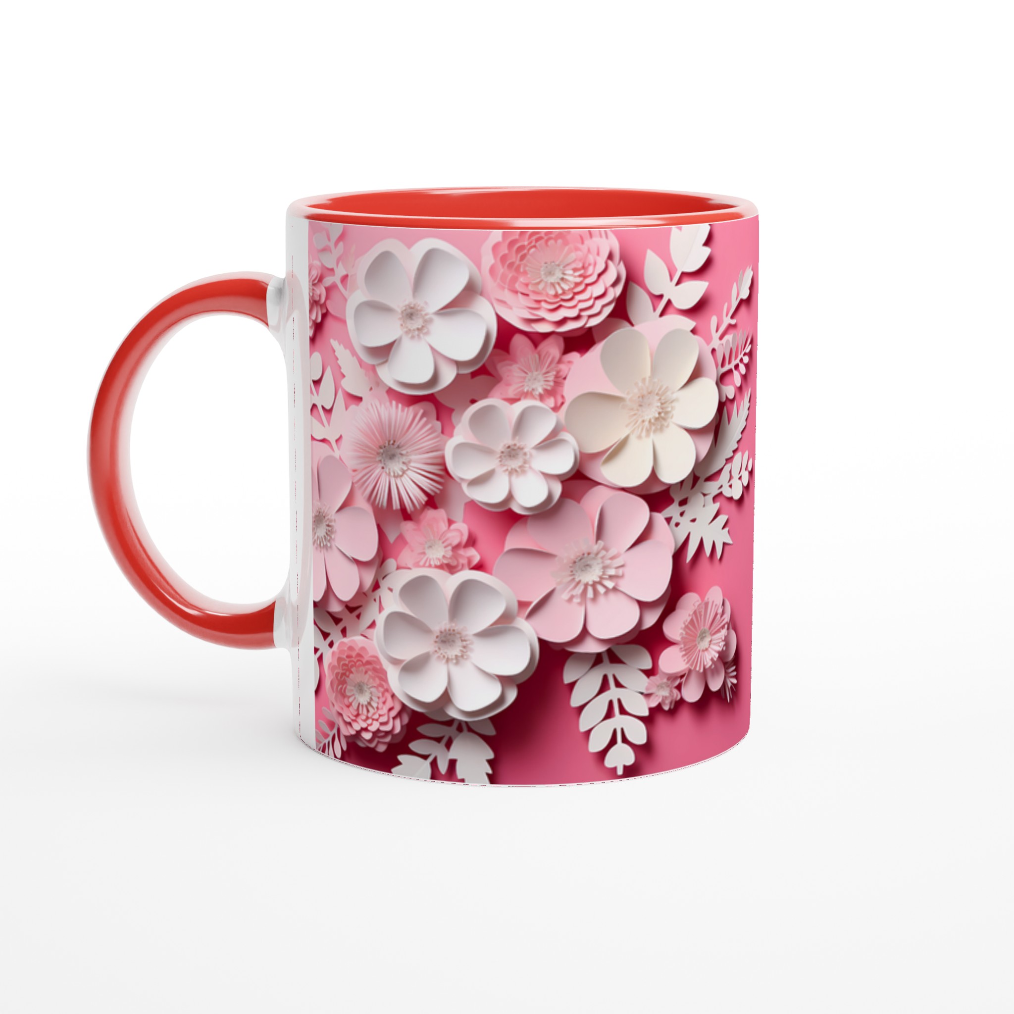 Pastellblomster Mugg - 11oz Keramikmugg i din Favoritfärg 2 b7d89d3e-7bf9-49d2-a344-d39bdc8f6db6