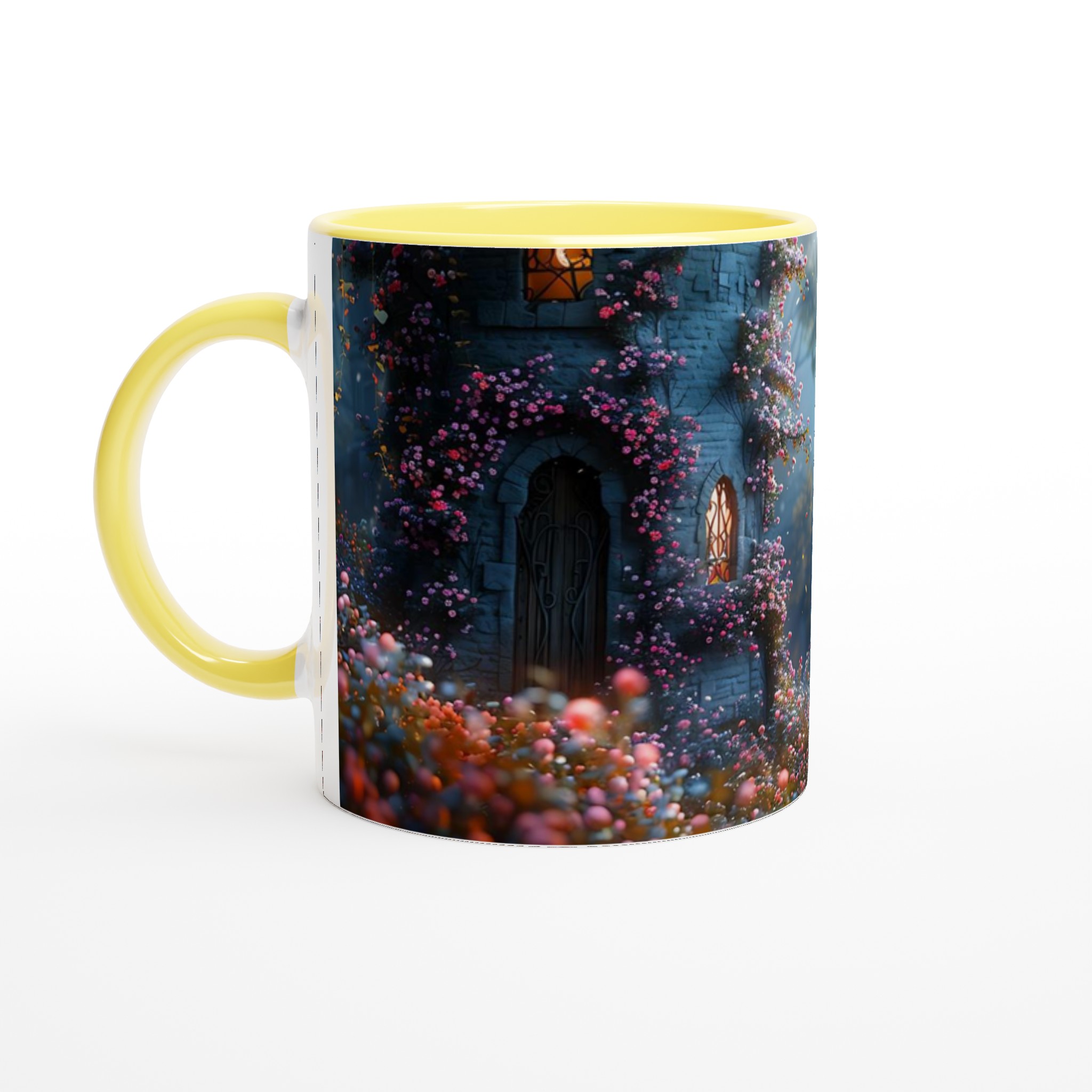 Fairy Tale Castle 11oz Keramikmugg – En förtrollande färgexplosion för din dryck 5 b7fc7389-d29e-4398-92da-bfd88cbd5e99