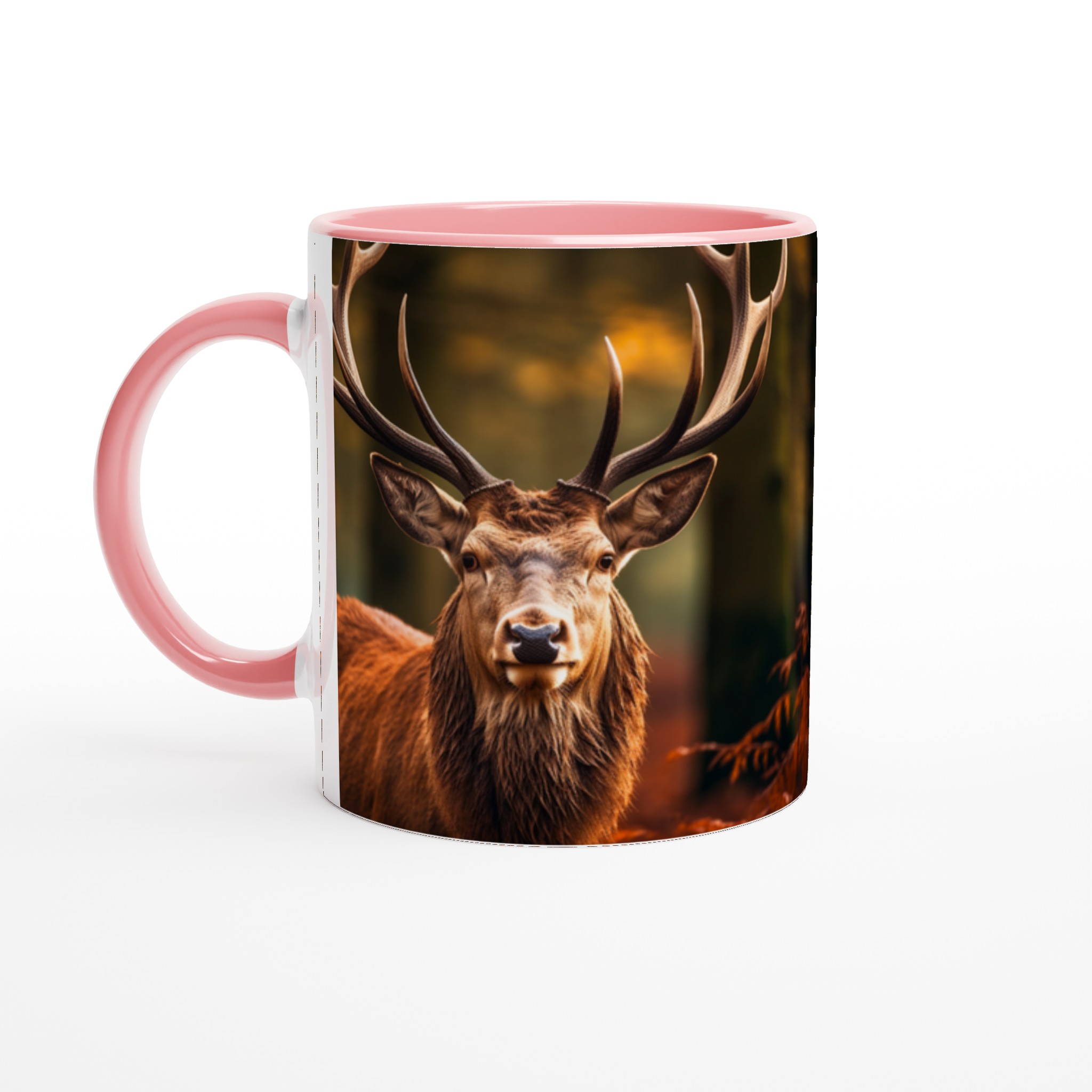 Majestätisk Kronhjort 11oz Keramisk Mugg – Rustik Skönhet för Din Kaffestund 7 b7fcfb91-5a40-4645-a00d-e871f2e67619