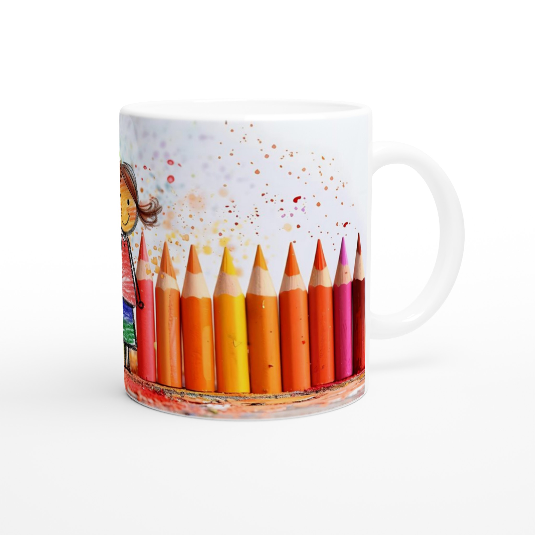 Kreativ Glädje: 11oz Keramisk Mugg med Färgexplosion & Glad Karaktär – Välj bland 7 Livfulla Färger! 10 b84d52f3-f5b2-4f1e-8417-00ff281736b3