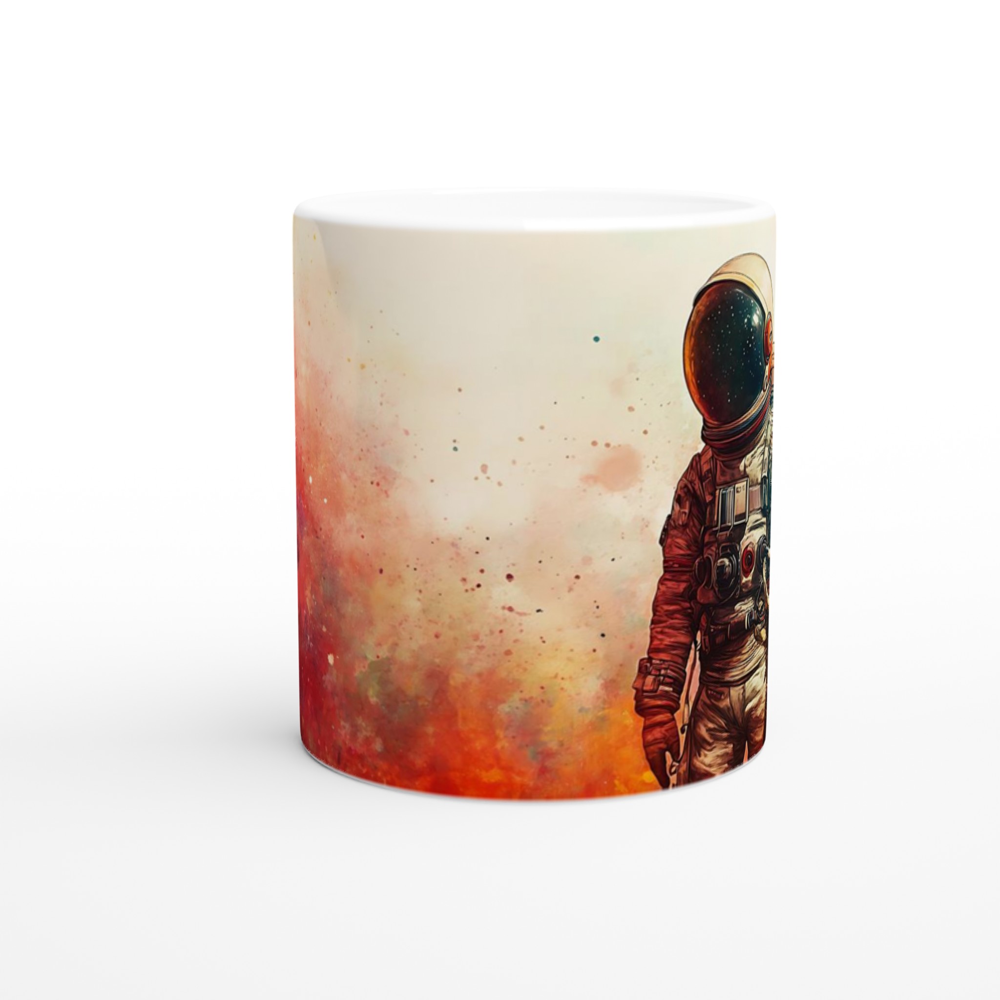 Kosmisk Astronaut Keramikmugg - 11oz, Välj Din Färg! 8 b93373ad-4c7f-461c-b2ca-421570a828af