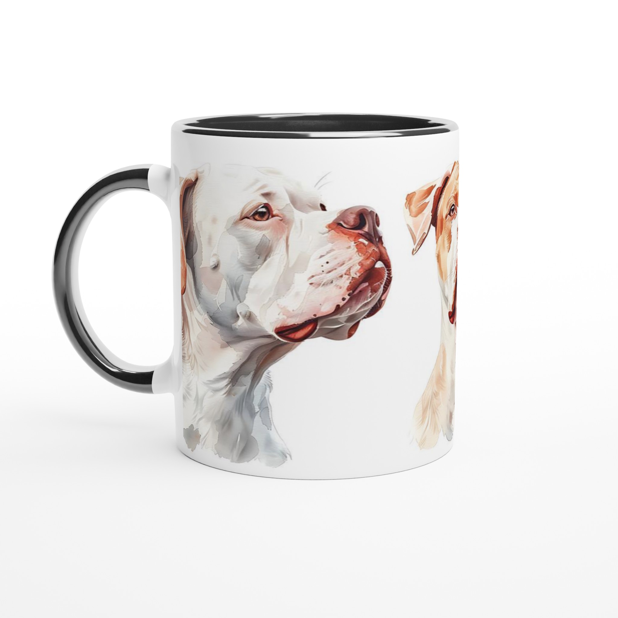 Vacker Målning av Bulldog - 11oz Keramikmugg i ditt val av 7 färger 2 b9b249cd-858c-4835-9878-e098c54d1dcf