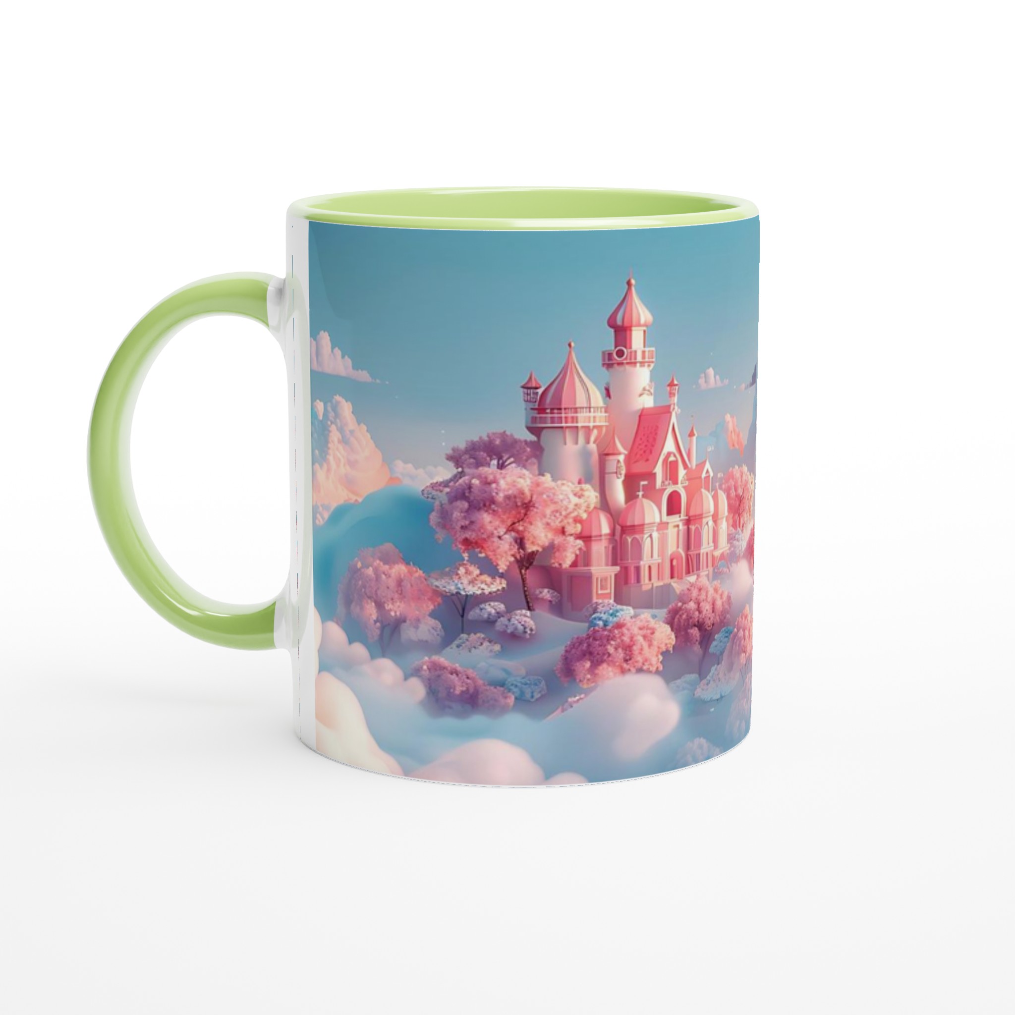 Drömlik Rosa Slott Mugg – 11 oz Keramisk Kaffekopp i Lekfull Pastell 3 b9d5815e-47e0-4d28-a040-85bc1d69334c
