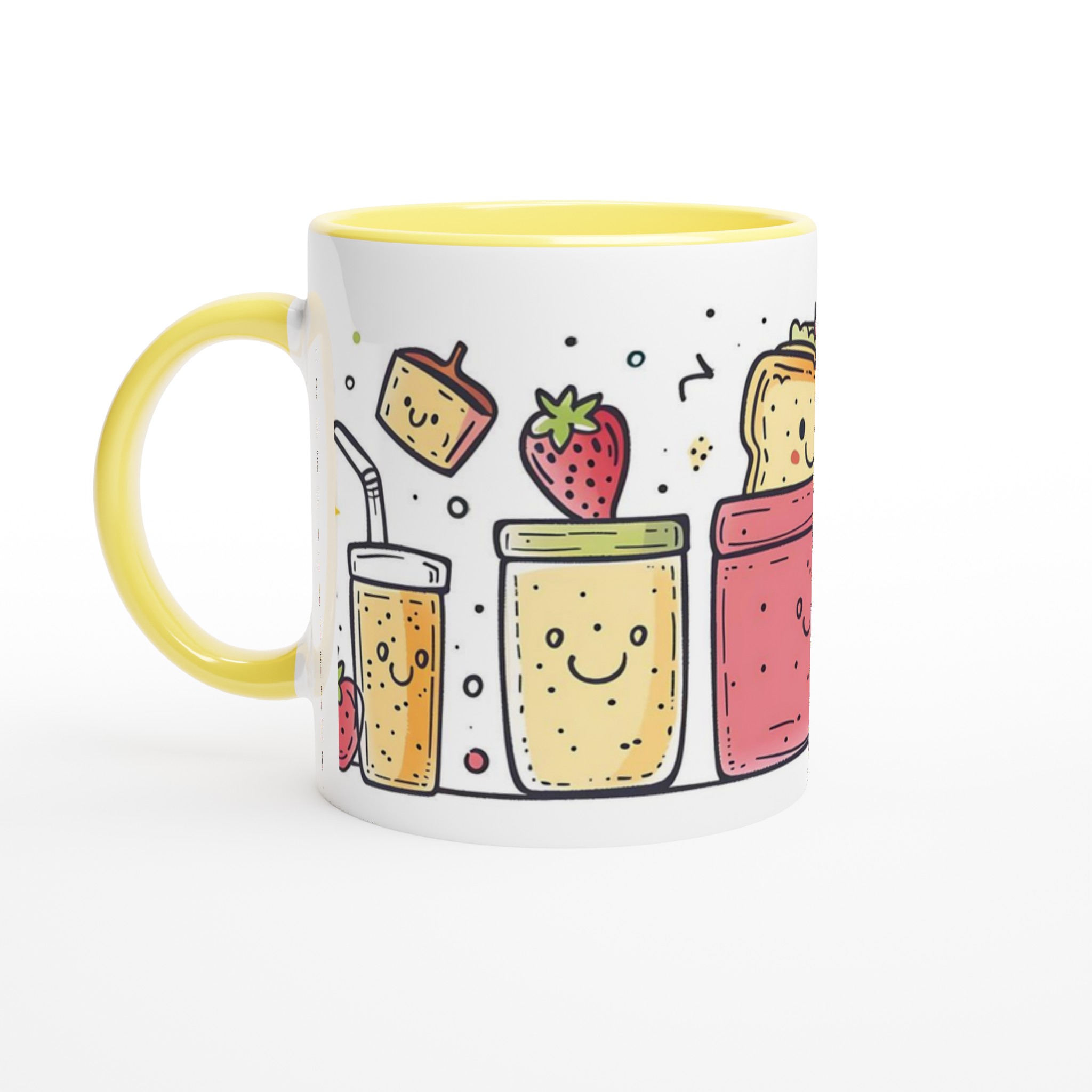 Glad Frukt & Lunchbox Keramisk Mugg – Färgglad och Charmig 11oz Kaffekopp för En Lekfull Vardag 5 b9d5c3b1-7a58-43a2-a7e1-f751a0b18ecb
