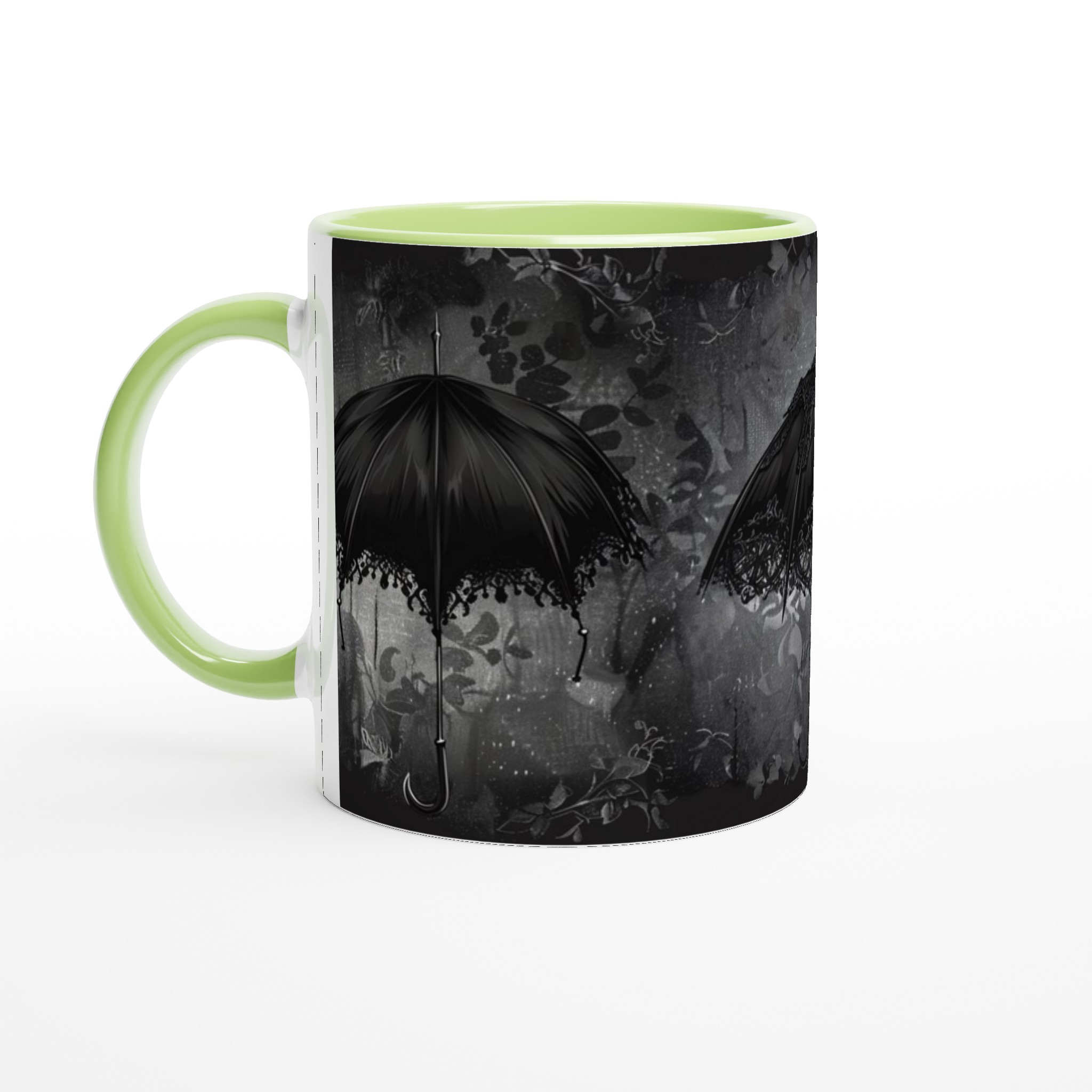 Gotisk Paraply Mugg – 11oz Keramikmugg med Mystisk Design i ditt val av Färg 3 b9e75795-4315-4fbb-a814-7dc9bbecddc9