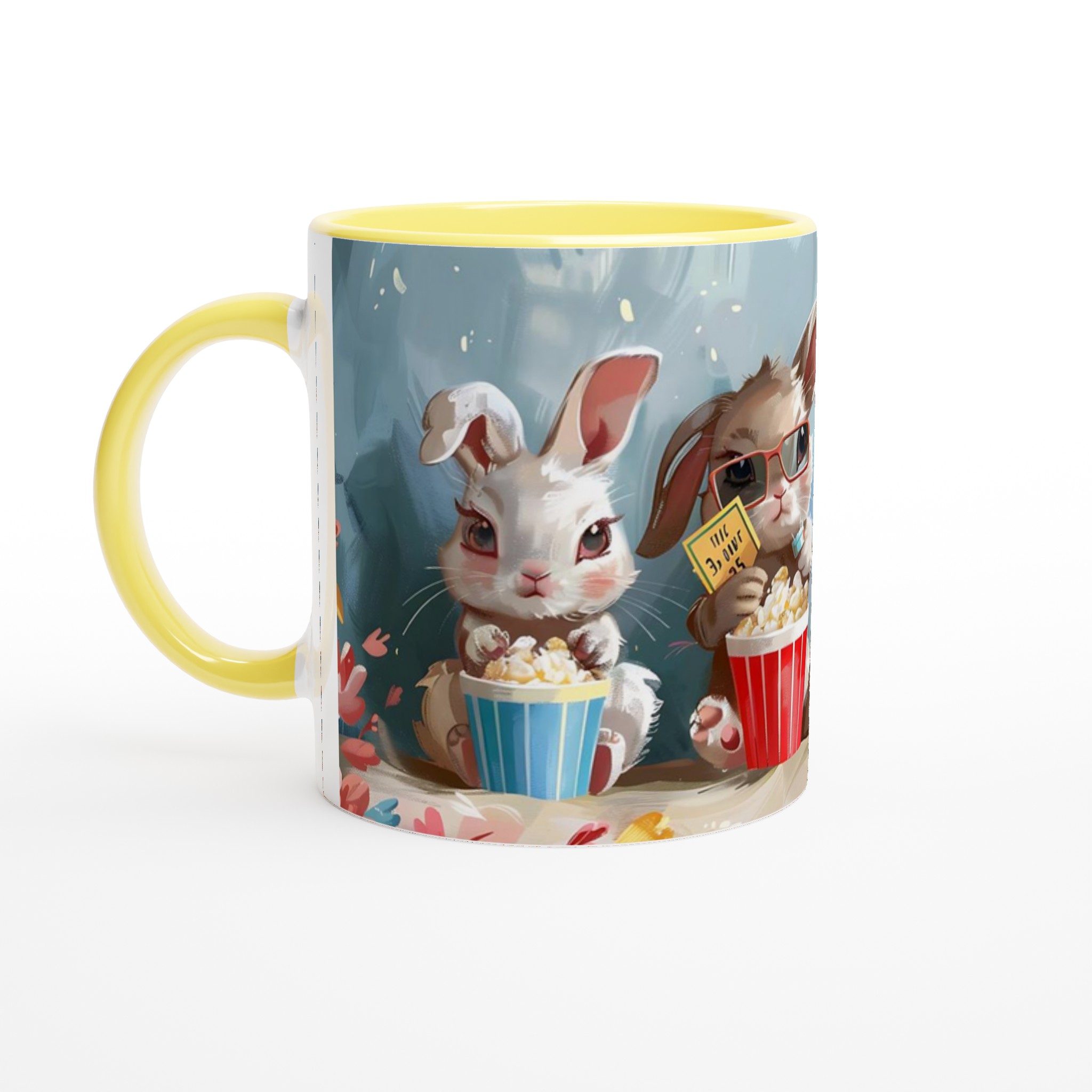 Mysiga kaninbio-mugg: En 11oz keramikmugg för filmälskare, välj bland flera färger! 5 ba0353dd-dcba-4283-ad1c-d7d791e8fcd9
