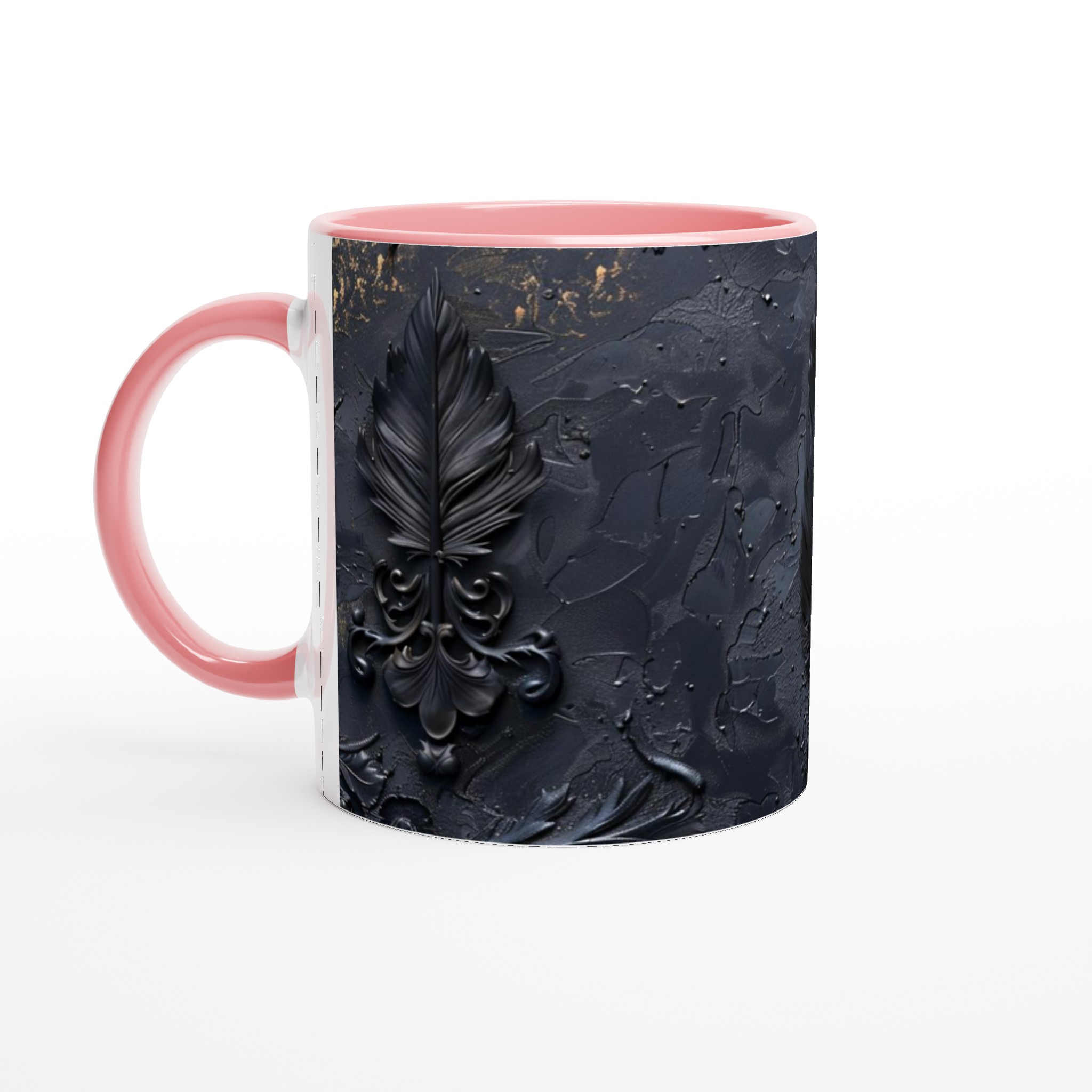 Mystisk 11oz Keramisk Mugg – Mörka Nyanser, Elegant Tryck för Din Unika Stil 6 ba2b22fa-8e28-4398-97f1-9a8e0d65b3f1