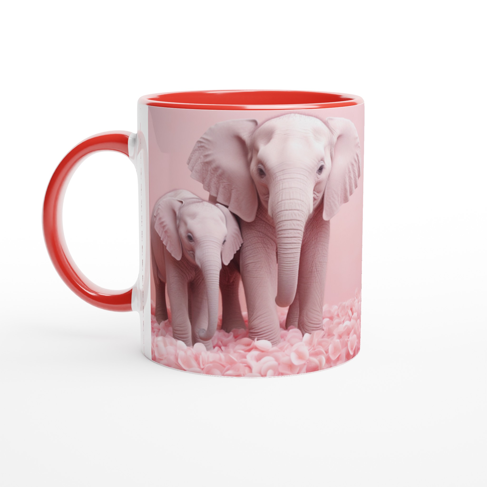 Rosa Elefant-Dröm 11oz Keramisk Mugg – Personlig Design i Valfri Färg 2 ba8d15c7-4ae3-4363-877c-b36cdc9f885c