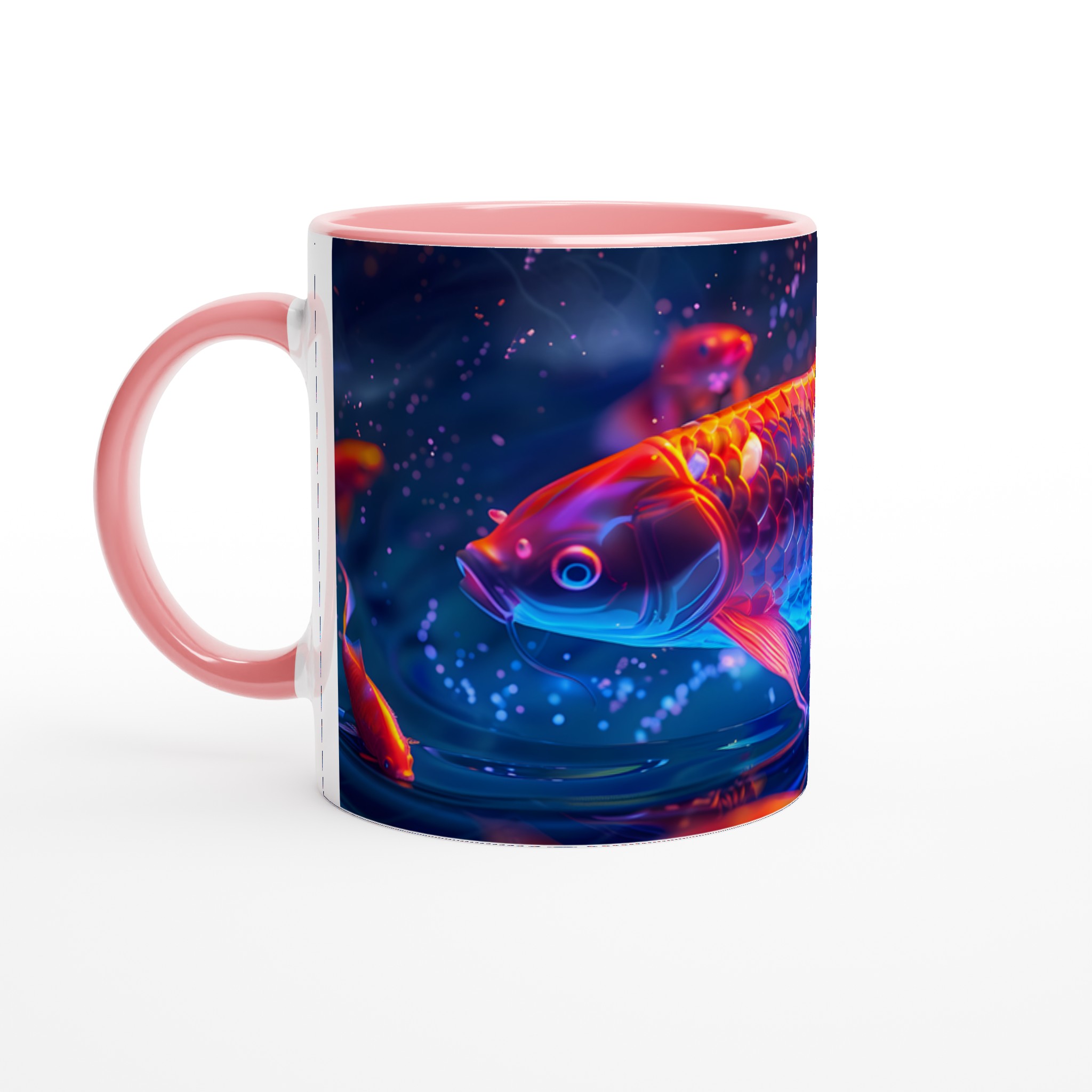 Neon Tropisk Fisk 11oz Keramisk Mugg - Välj din strålande färg! 6 bafc3fd9-71b0-4a54-a160-c930992f6393