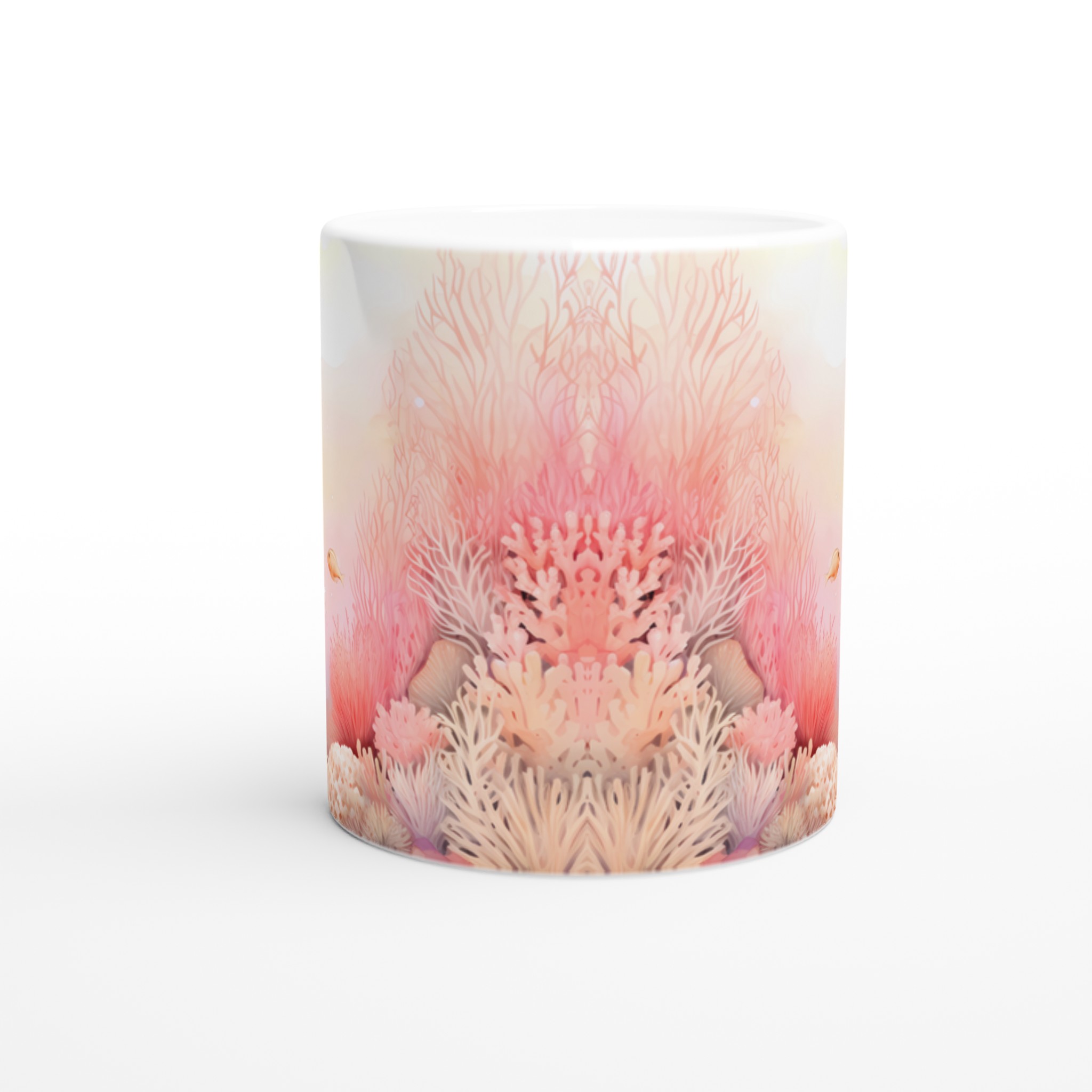 Pastellkorallhav 11oz Keramisk Mugg – Drömsk Akvarellstil för Din Favoritdryck 8 bb5cae49-b154-4c07-b75e-0f38ac4647e7