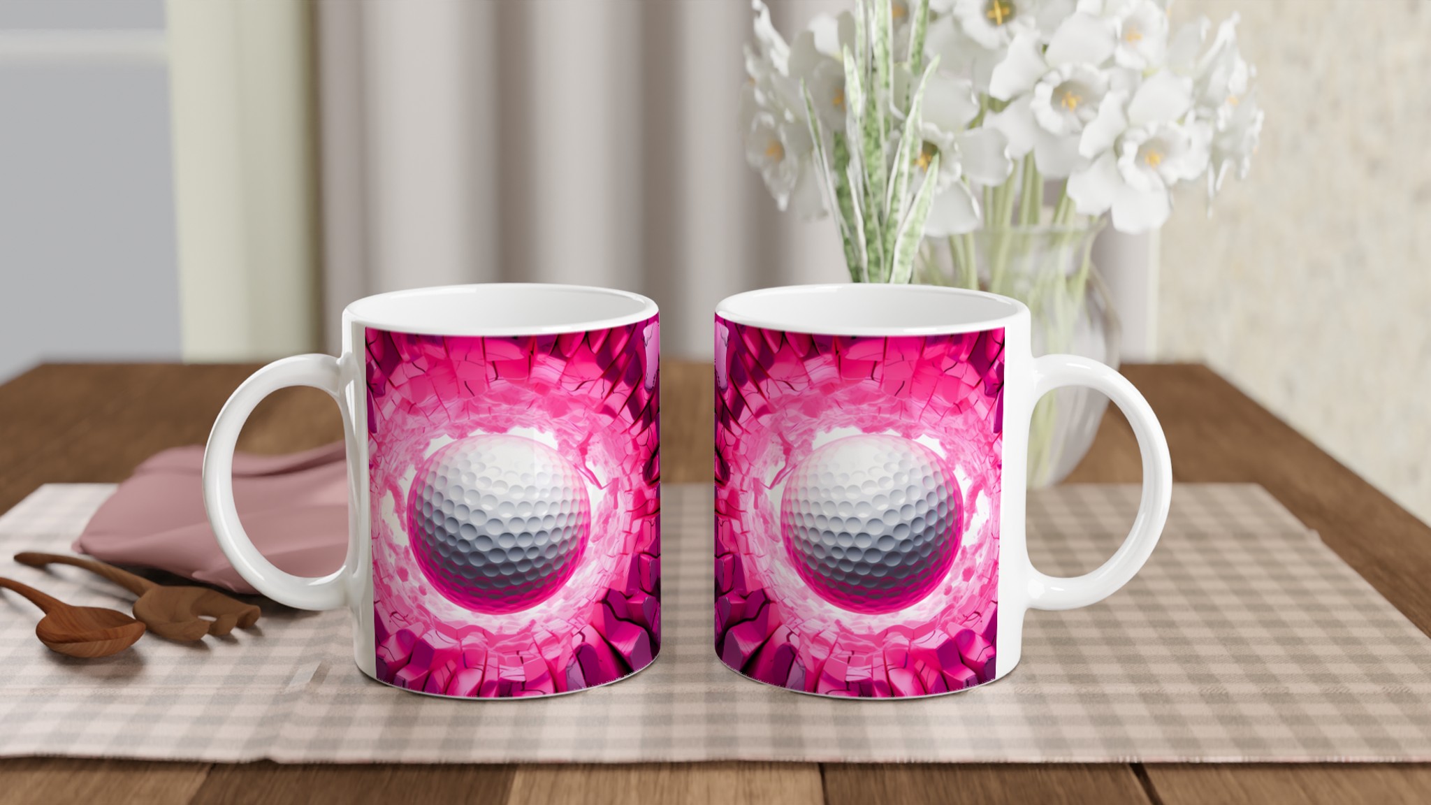 Neon Rosa Golfenergi: 11oz Keramikmugg – Din Dagligen Power Up i Valfri Färg! 10 bbd8fe79-69e8-49fd-a9e6-edb9659b0358