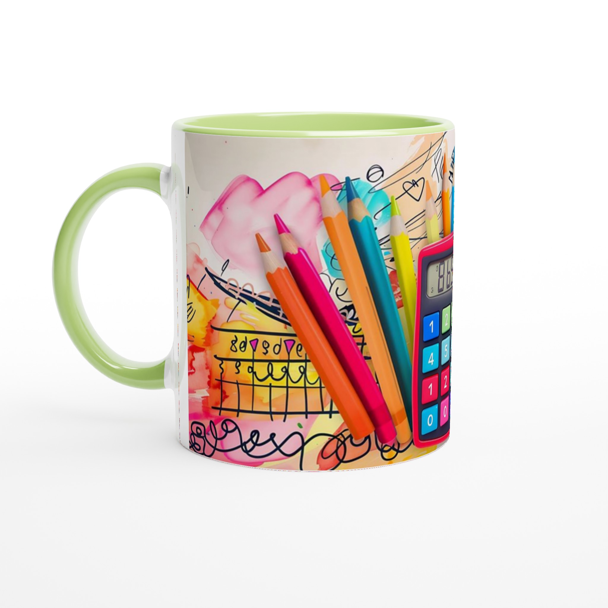 Kreativ Matte Mugg – Färgglad Design för Räknenörden eller Konstnären, Välj Bland Flera Färger 3 bc0a2e40-5e1d-4f5d-8b6c-18034bd6a392
