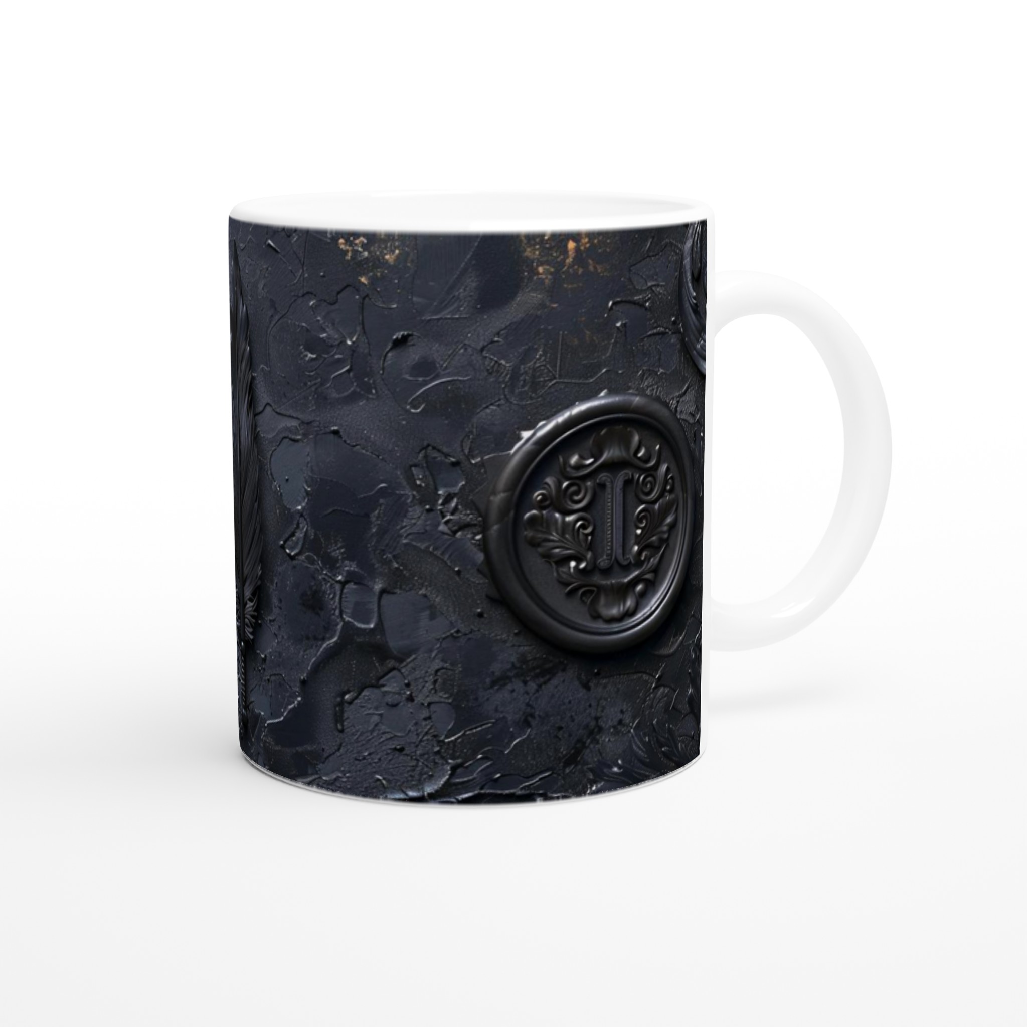 Mystisk 11oz Keramisk Mugg – Mörka Nyanser, Elegant Tryck för Din Unika Stil 9 bc59907a-b42e-4fc4-92b5-0dfb62db1e5a