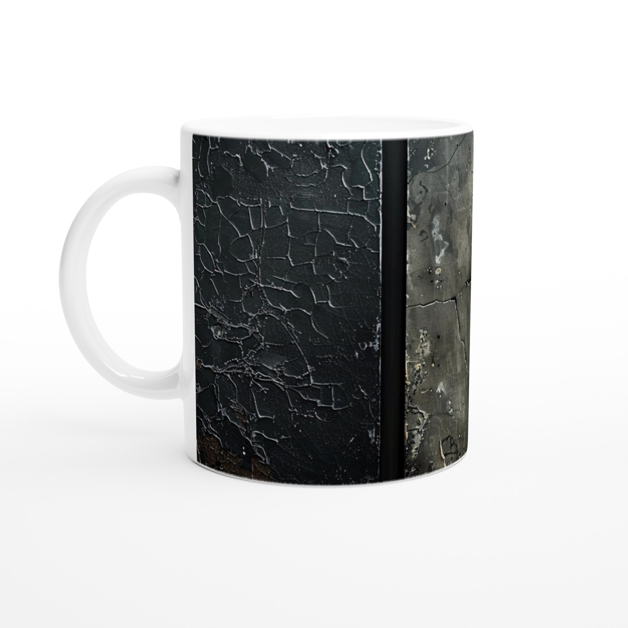 Abstrakt Mörk Textur Mugg – Unik Grunge Art Keramikmugg i 7 Färgval 1 bc987c7f-45dd-4985-950b-06e68cae41bf