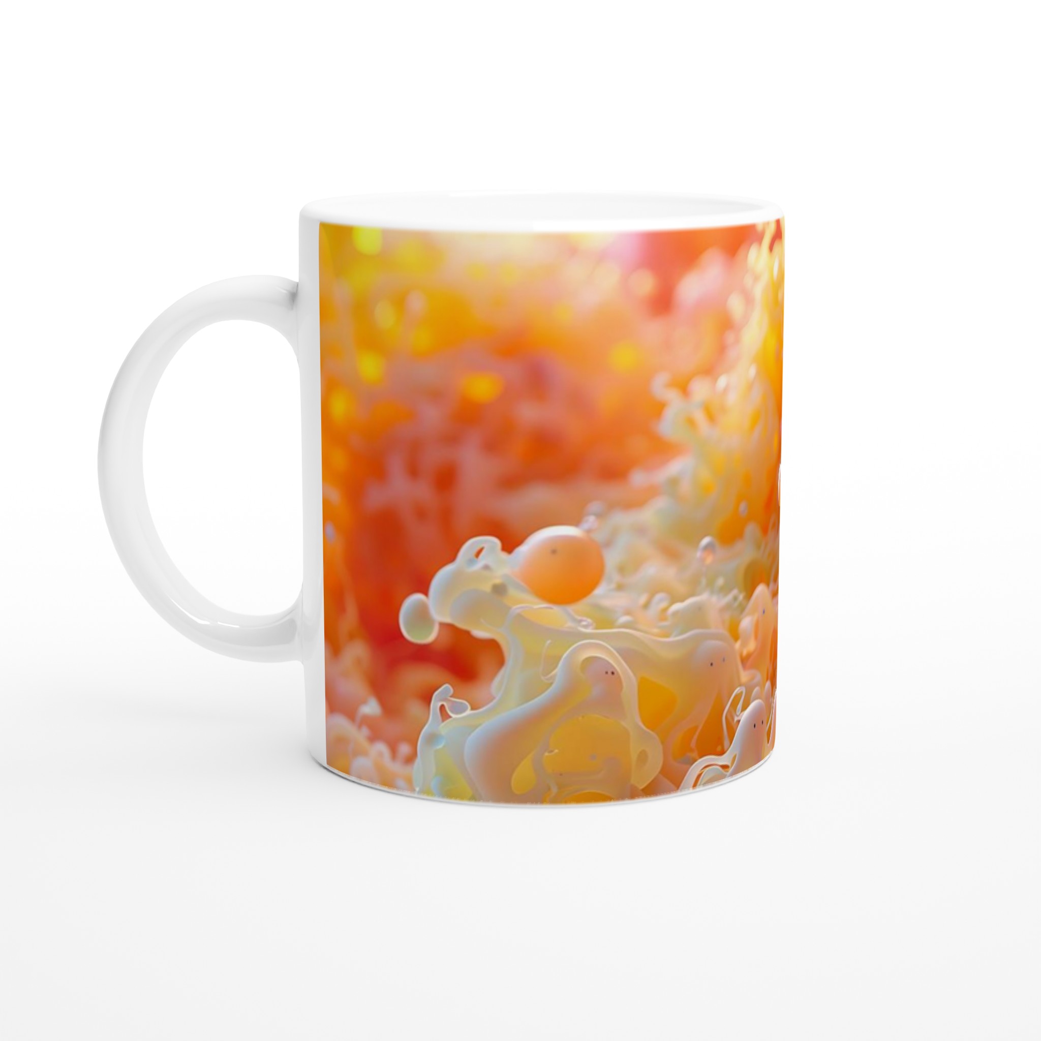 Kaffemugg med Söta Spöken – 11 oz Keramisk Mugg i Valfri Färg 1 bcfa206e-4365-48ab-beff-420f053187c8