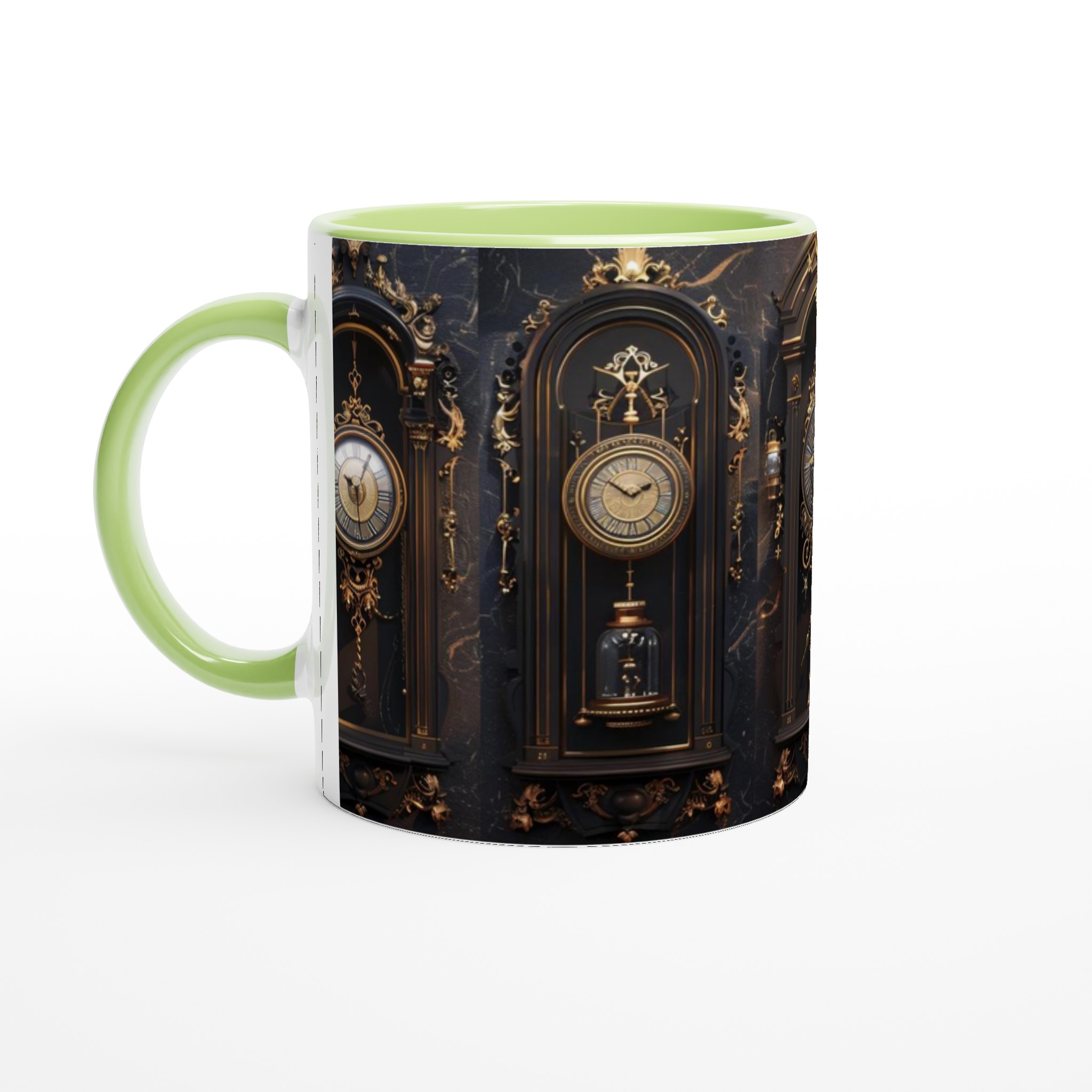 Tidlös Elegans 11oz Keramikmugg – Gyllene Barockdesign för Din Kaffepaus, Välj Din Färg! 3 bd23eefd-1e7e-4bc8-b993-fb4020b776a5