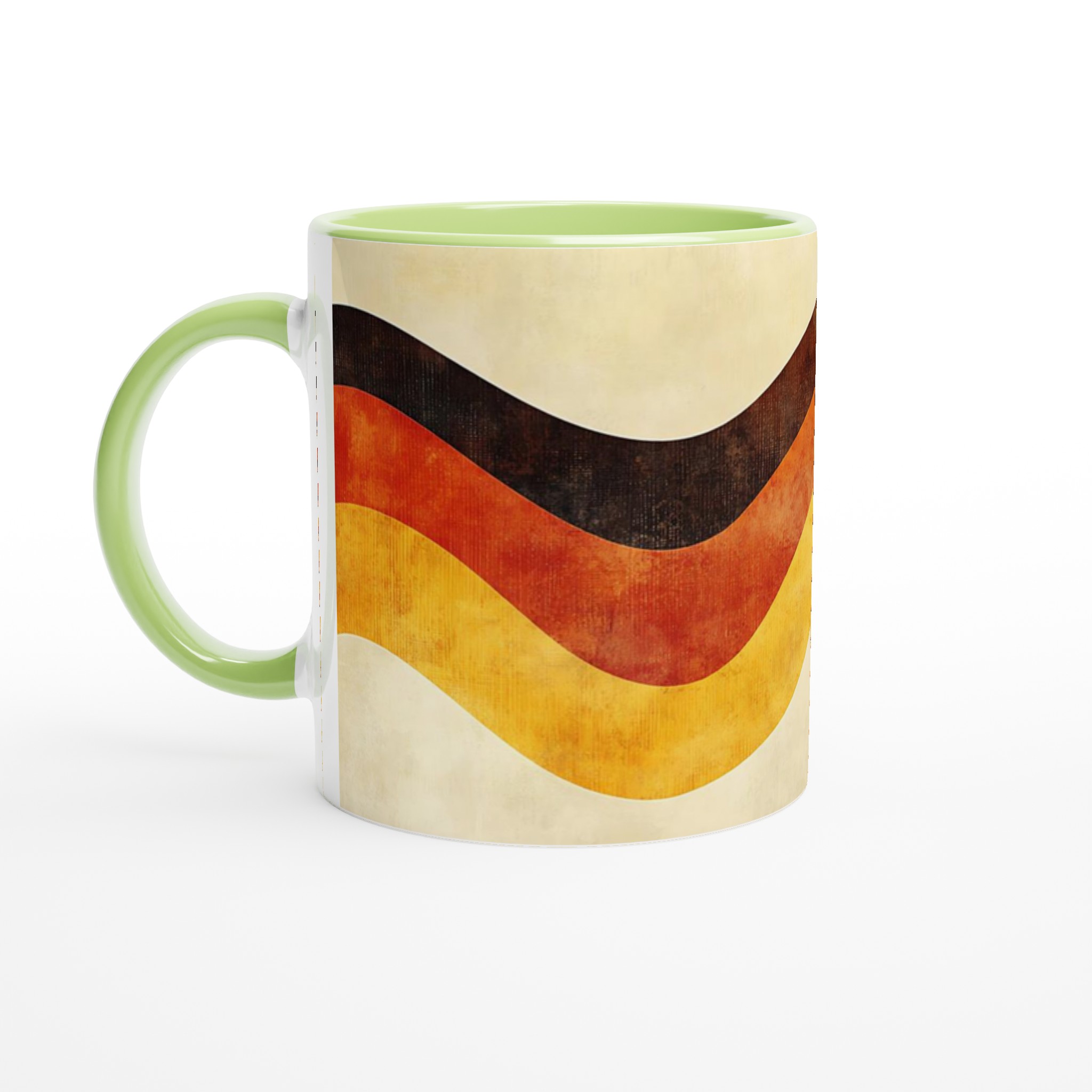 Retro Vågmugg – 11 oz Keramisk Kaffekopp med 70-talsinspirerad Design för Din Favoritdryck 6 bd3d65ad-7ca4-415c-b015-fda0e7cdc39e