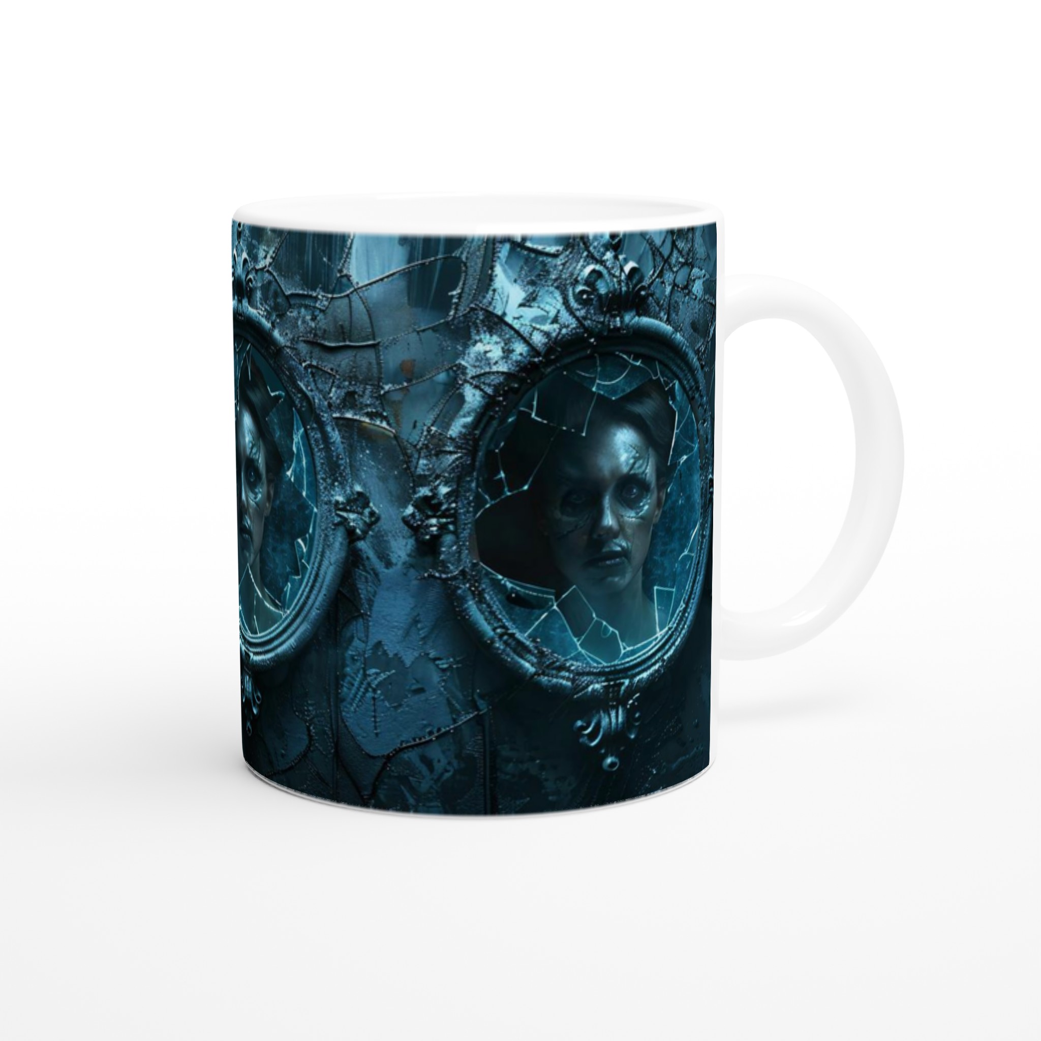Mystisk Reflektion 11oz Keramisk Mugg – Gotisk Stjärnklar Natt 9 bd3fad93-9a3e-4880-8a5b-e7306ba49309