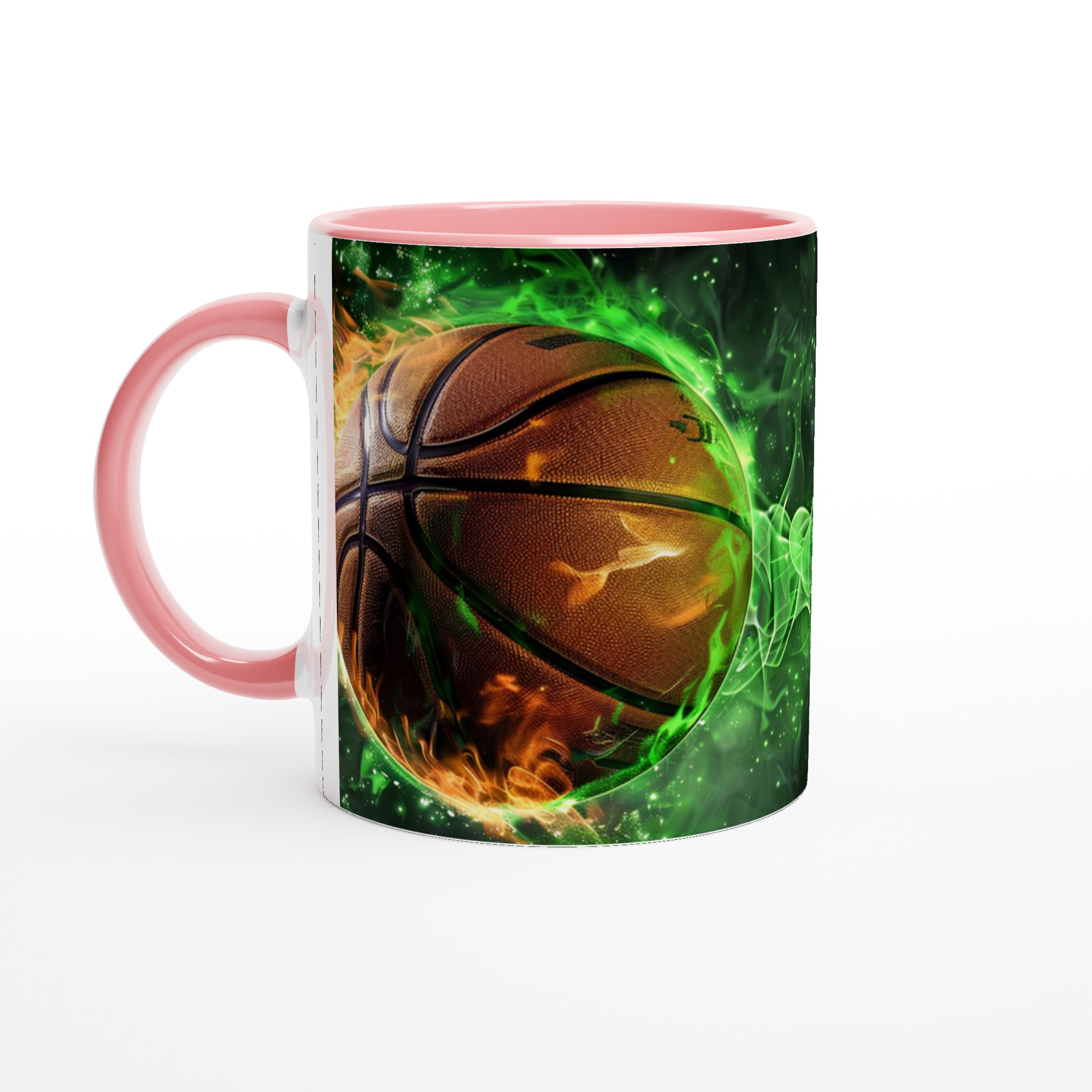 Basketboll i Neoneld Keramisk Mugg – Ge Din Paus En Eldig Twist! 6 bd595693-b374-49ea-858d-8e3db7c9e3be