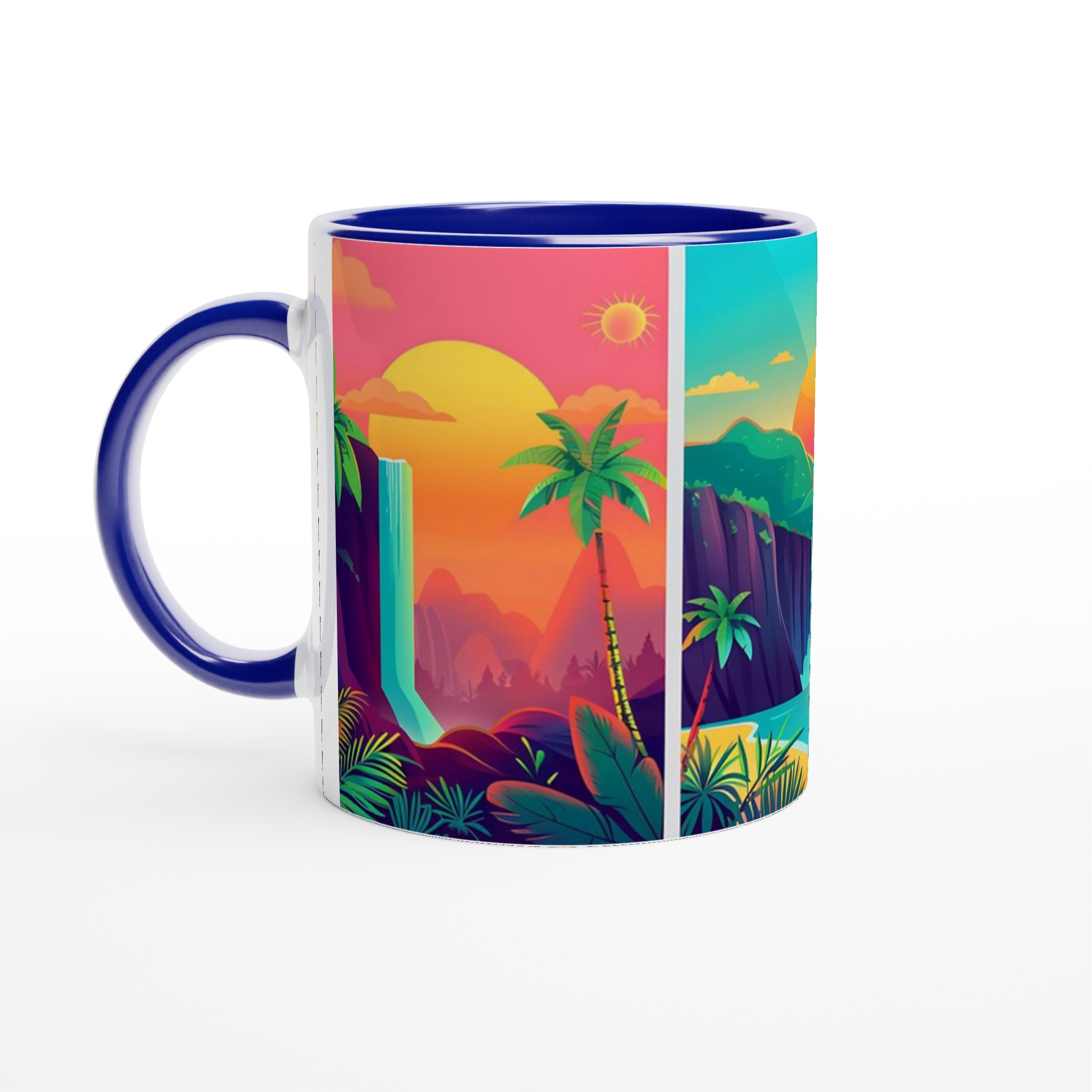 Tropisk Drömlandskap Mugg – Välj bland 7 Livliga Färger för Din Perfekta Kaffestund! 4 bd7cc3a1-1fdb-4957-9ea3-1dde45854599