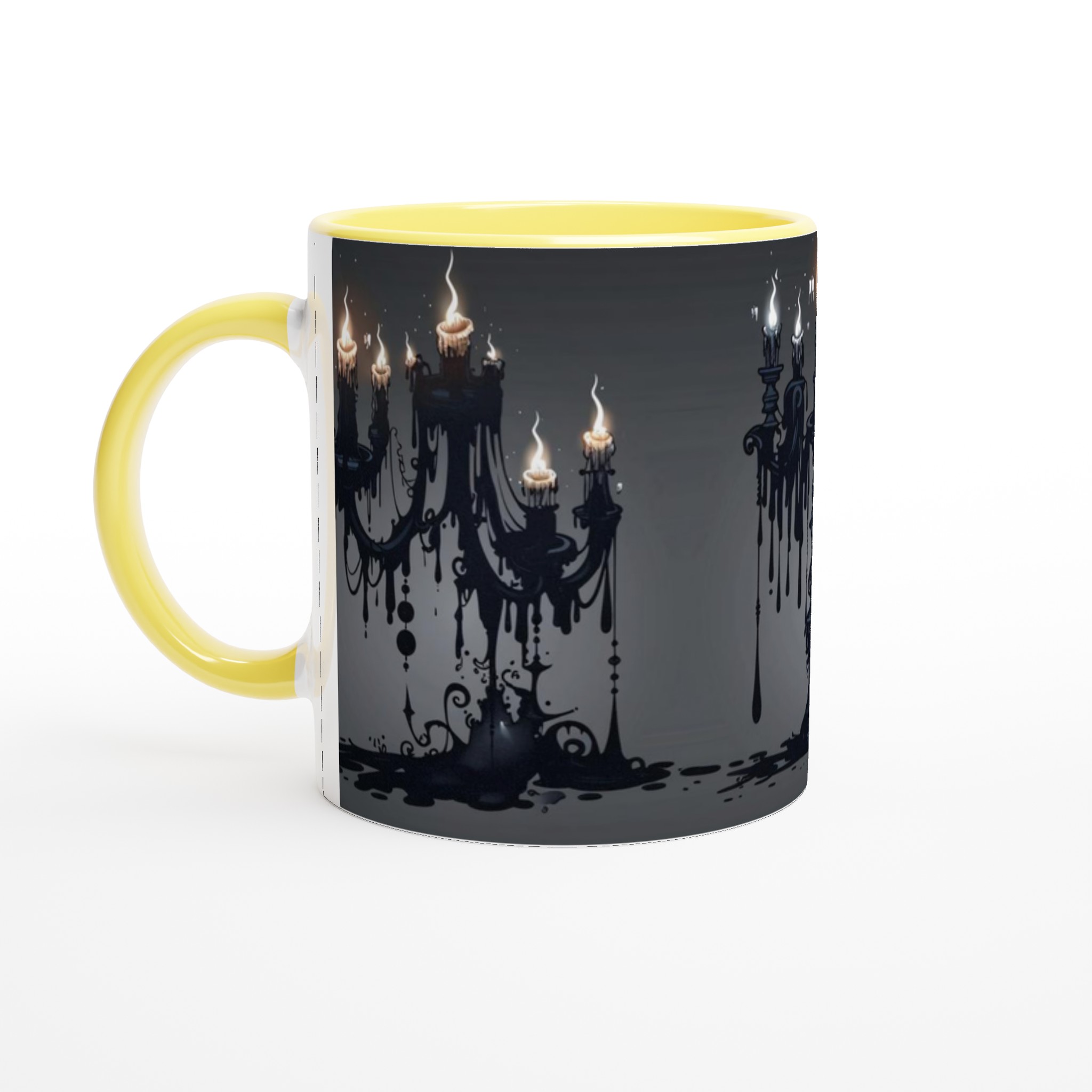 Mystisk Gotisk Ljusstake Mugg – 11 oz Keramikmugg i ditt val av 7 färger 5 bd7ef94c-11d0-419d-91ee-a877ab912cd3