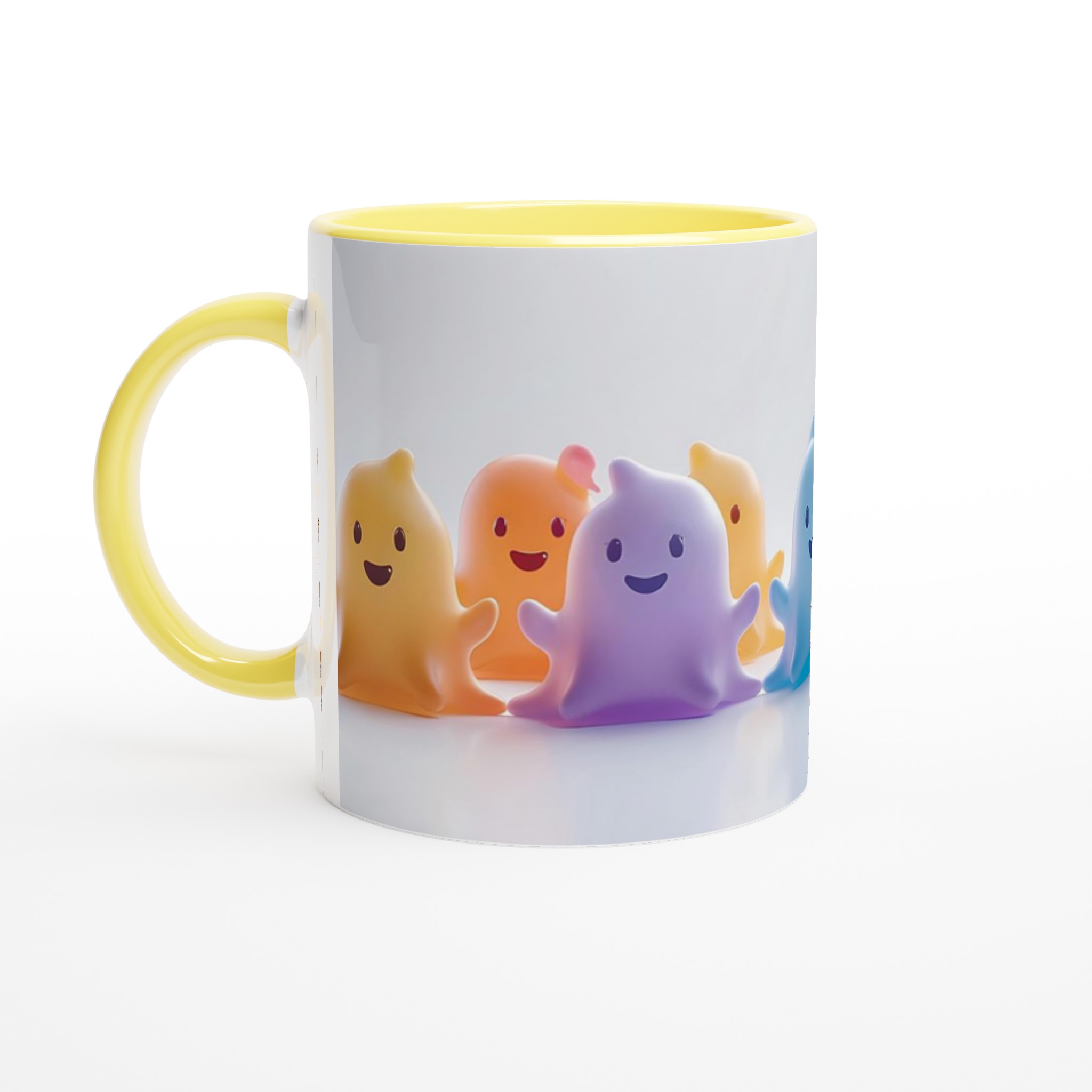 Mångfärgad 'Kawaii Vänner' 11oz Keramisk Mugg – Personlig Design i Flera Färger 5 bd8232cb-1bc0-47b7-96d5-e37a178d451a