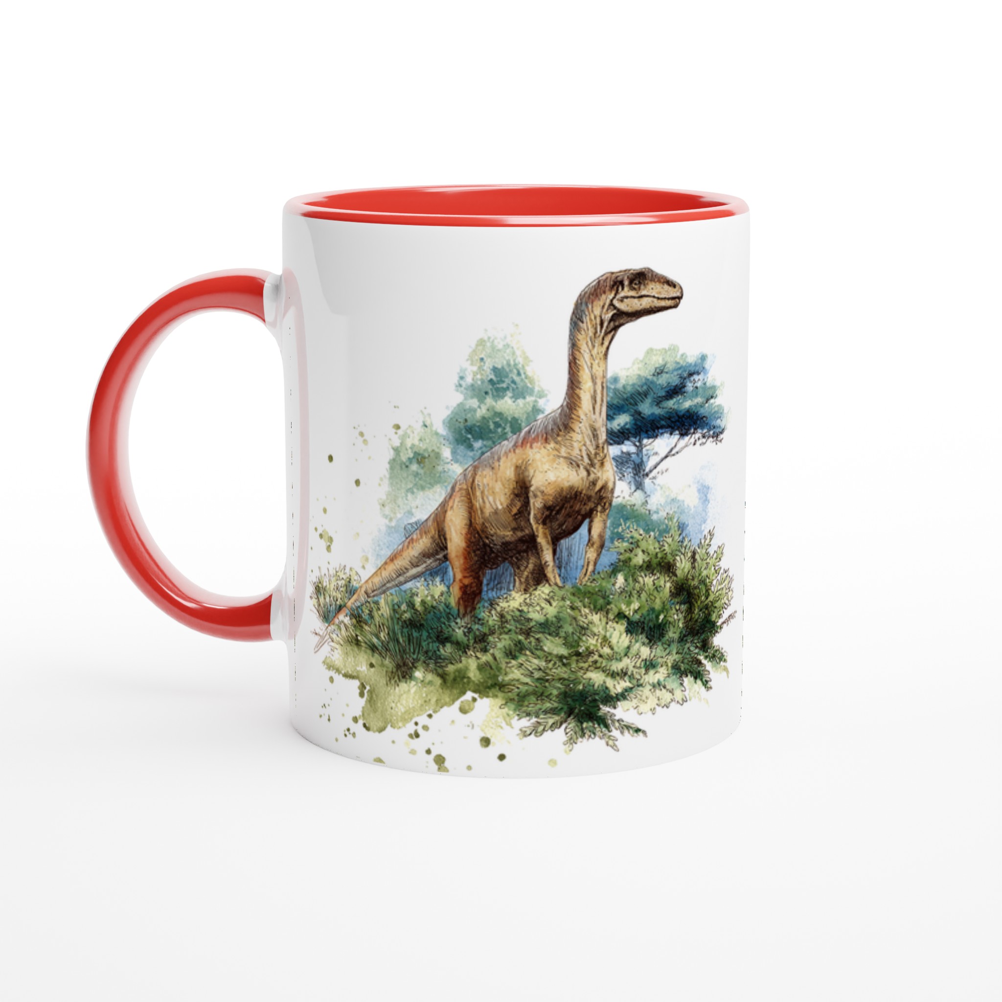 Dinosaurie Vattenfärg Mugg - Förhistorisk Charm i 11oz Keramik 2 bdbcc523-cc05-478e-9cfa-63c2b7f54279