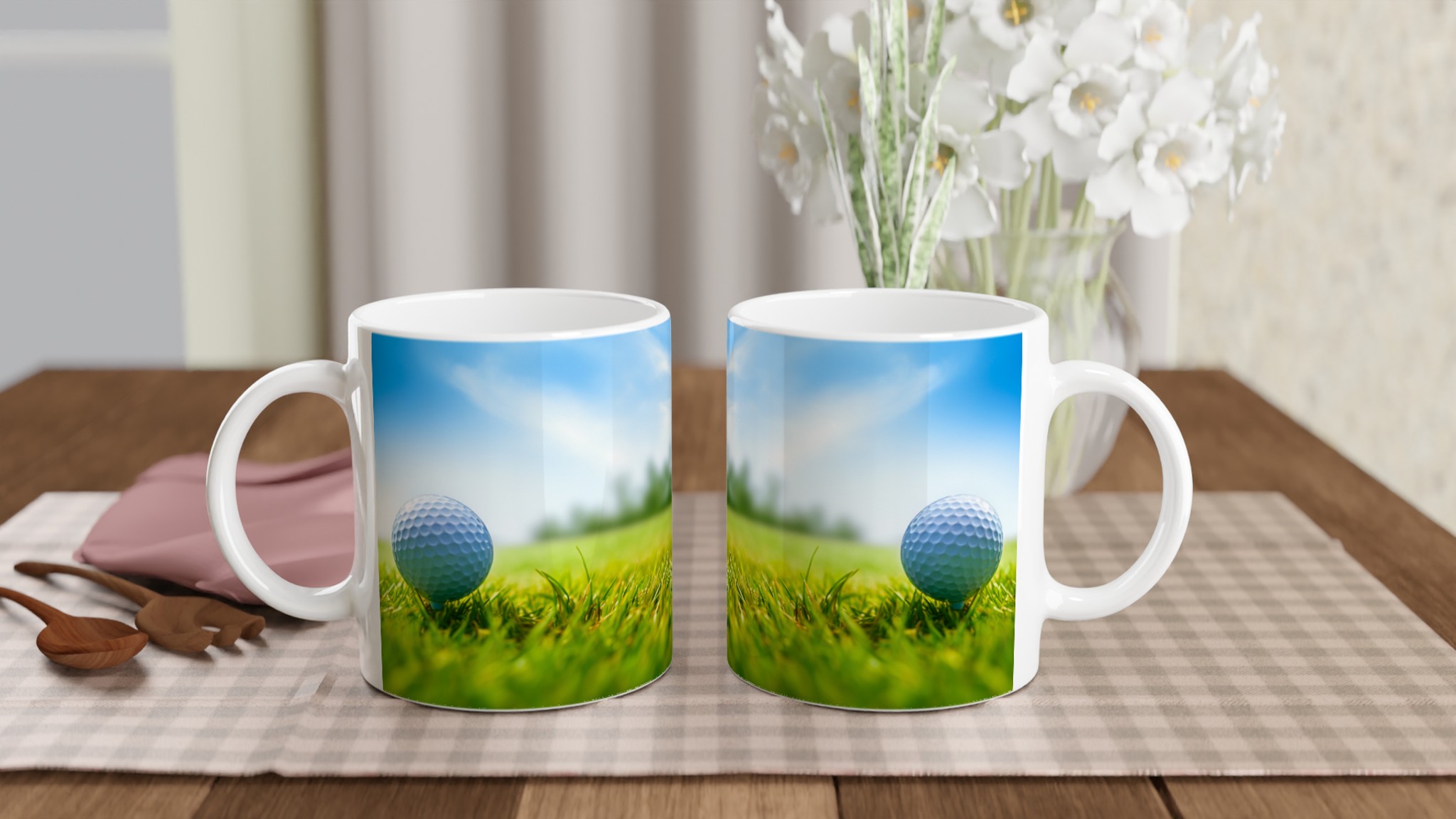 Golfentusiast Mugg - Perfekt Present för Golfälskare & Sportfantaster | 11oz Keramik 11 bdd1f574-3d56-4064-abf8-25a9aa64688c