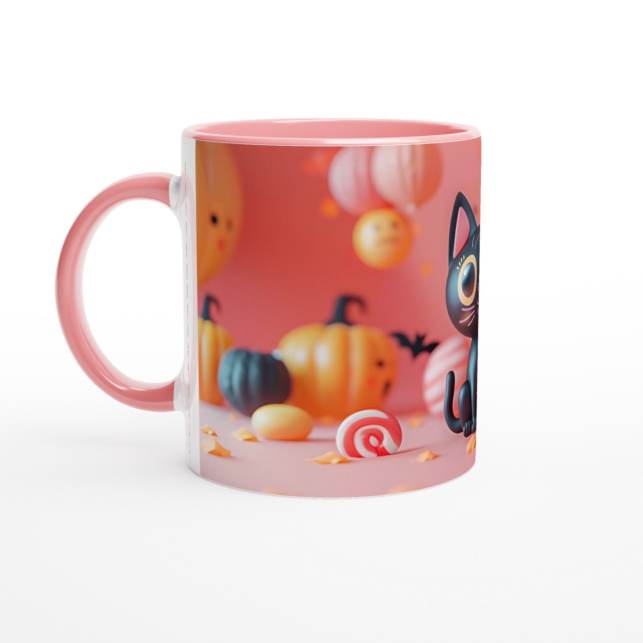 Söt Halloween Katt & Pumpa Mugg - Perfekt för Höstens Mys & Skrämmande Goda Drycker 4 be851a7b-1678-4ed3-a38c-8533ed4f20e0