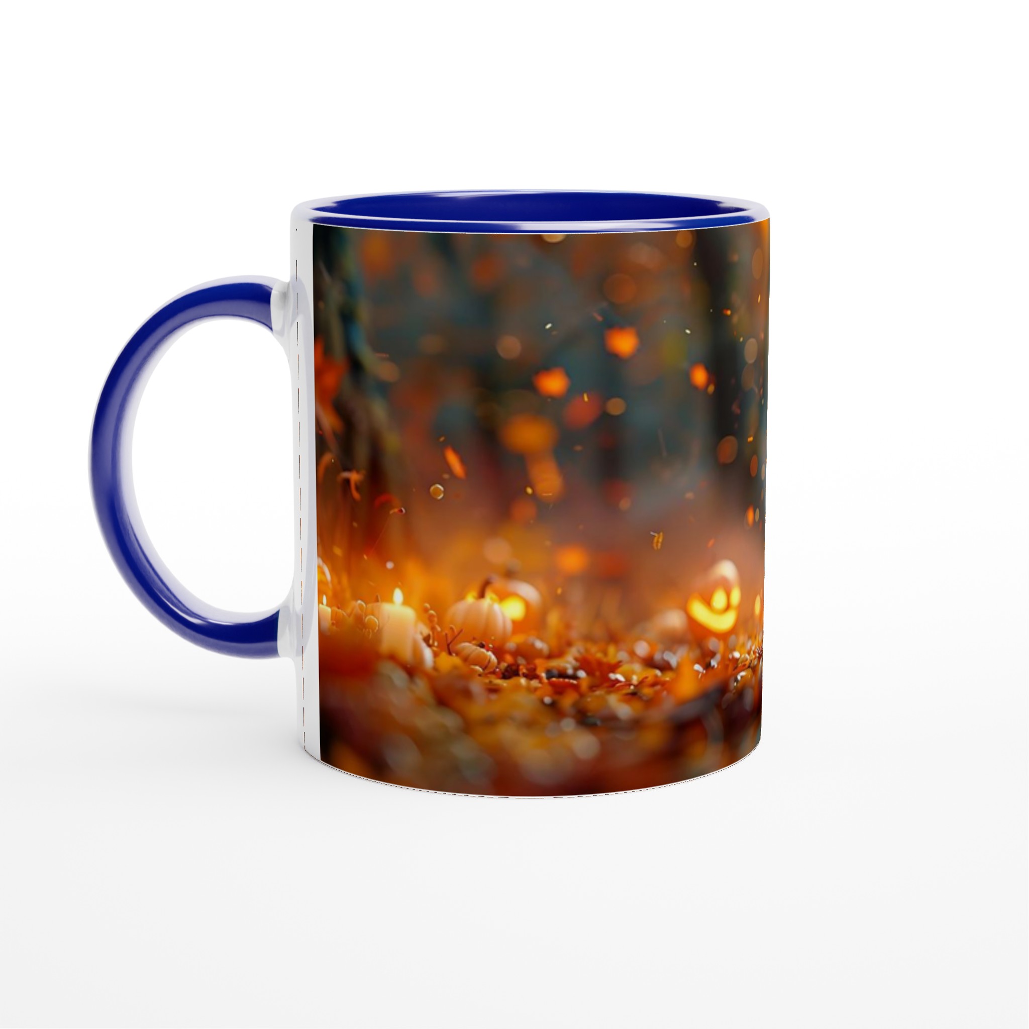 Söt Halloween Witch & Pumpkin Keramisk Mugg – Personlig Design i Flera Färger (11 oz) 4 bea69790-f154-4874-abad-032f8a470dec
