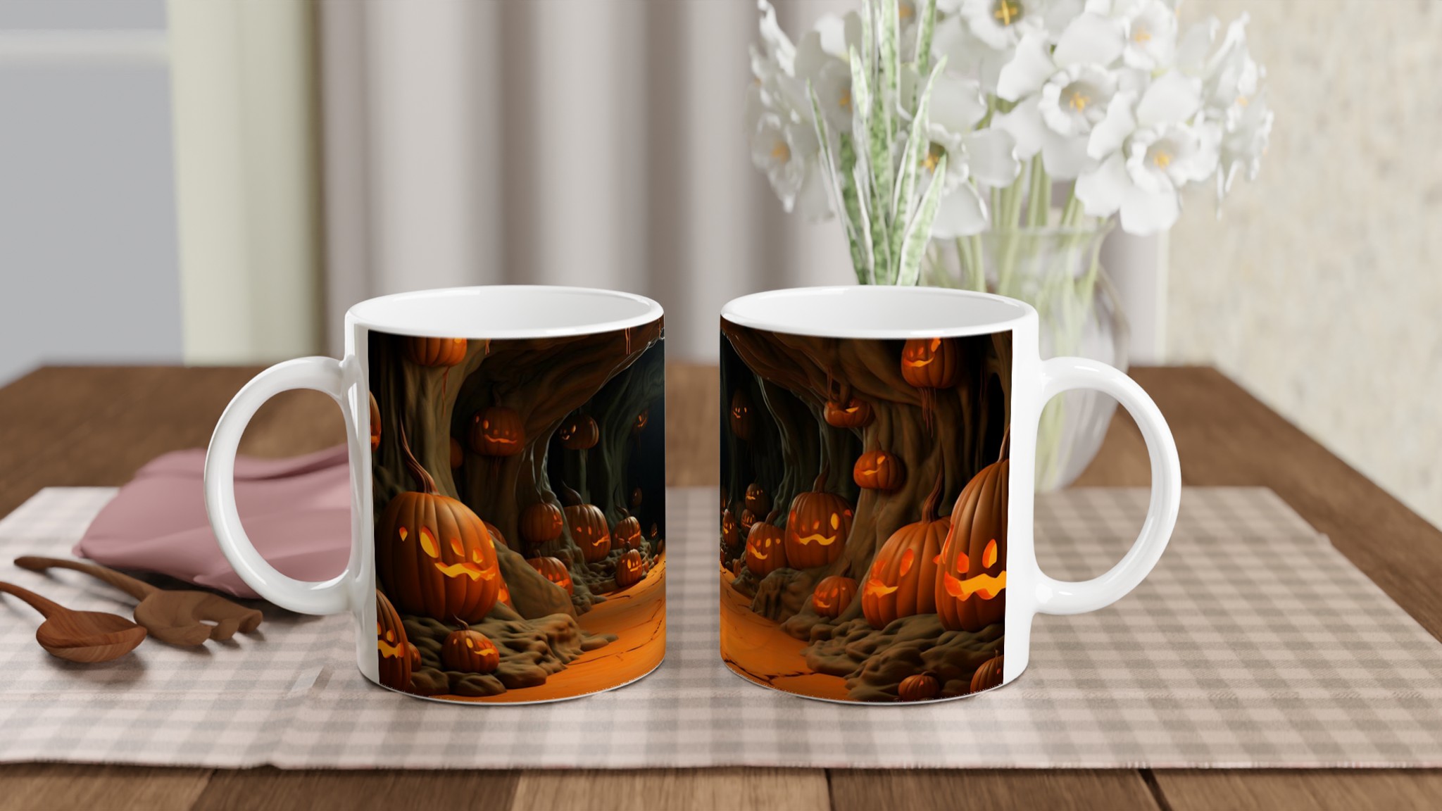 Mystisk Halloweengrotta Keramisk Mugg - Välj Färg & Låt Spökerierna Börja! 10 bebc7cc0-f6e2-465f-8e70-4165f508a3d3