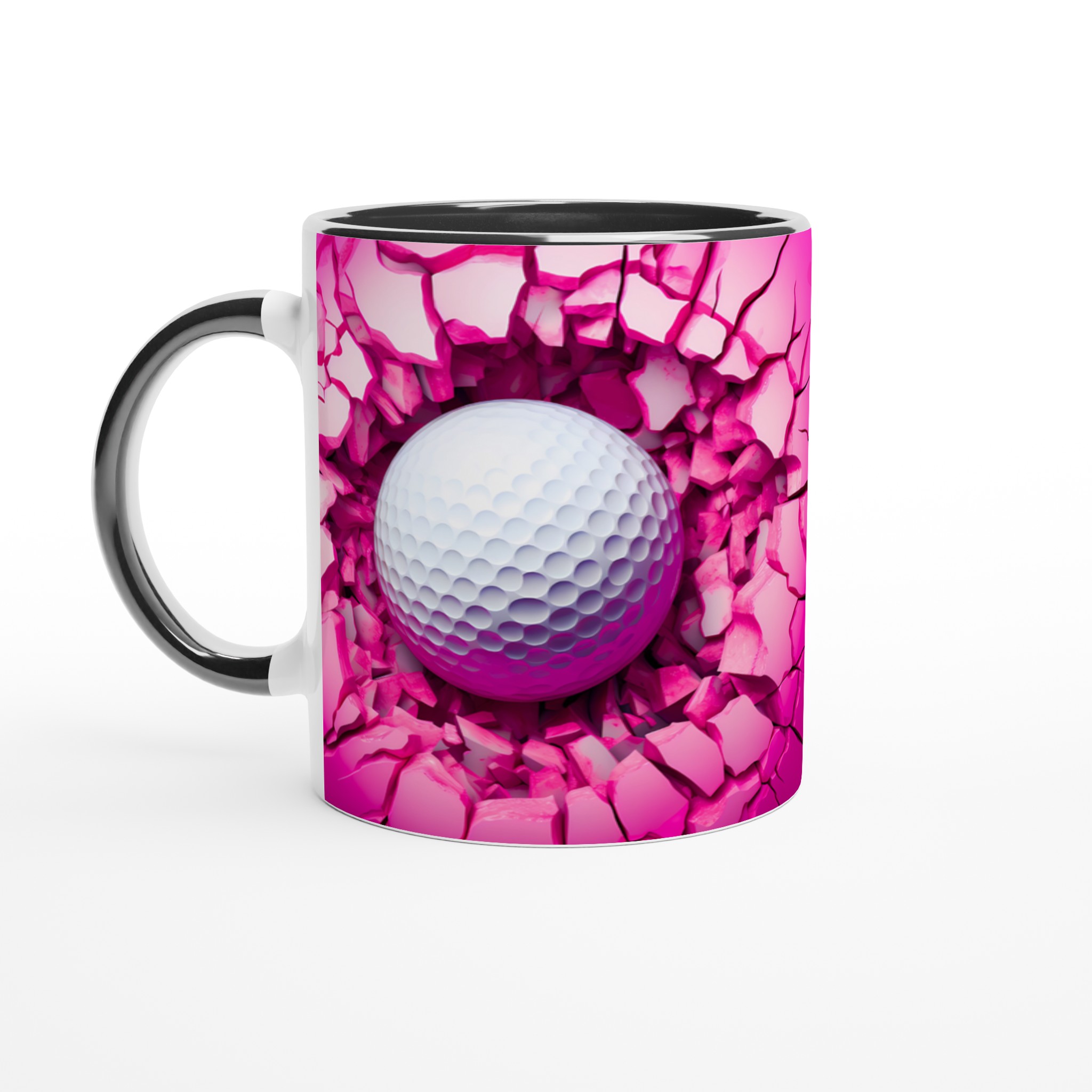 Slående Rosa Golfmugg – 11oz Keramikmugg för Sportfantasten i Ditt Liv 7 bee73149-6c32-450f-95af-30600a53206f