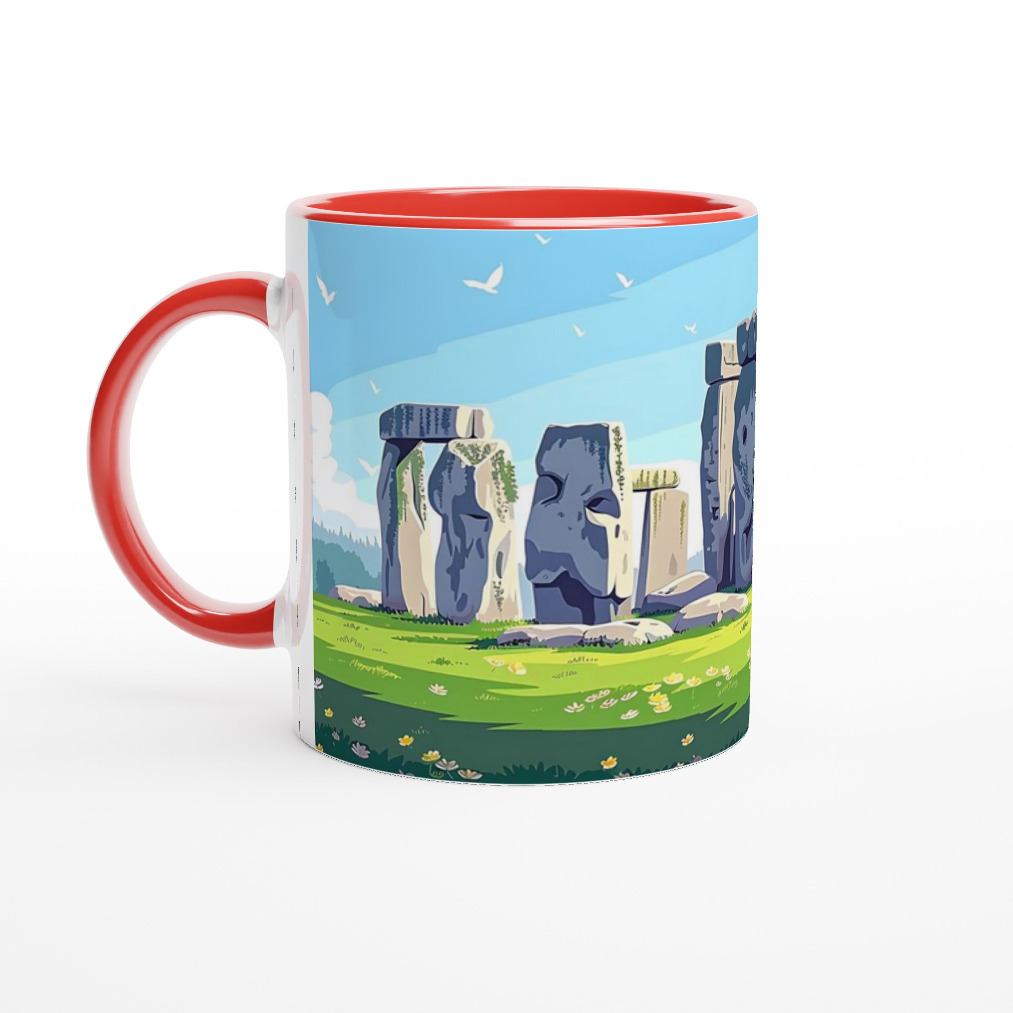 Stonehenge Magisk Mugg - Historisk Design & Livfulla Färger - Välj Din Färg! 2 bfa0a169-b376-42c8-9e72-d7a9f9fea780