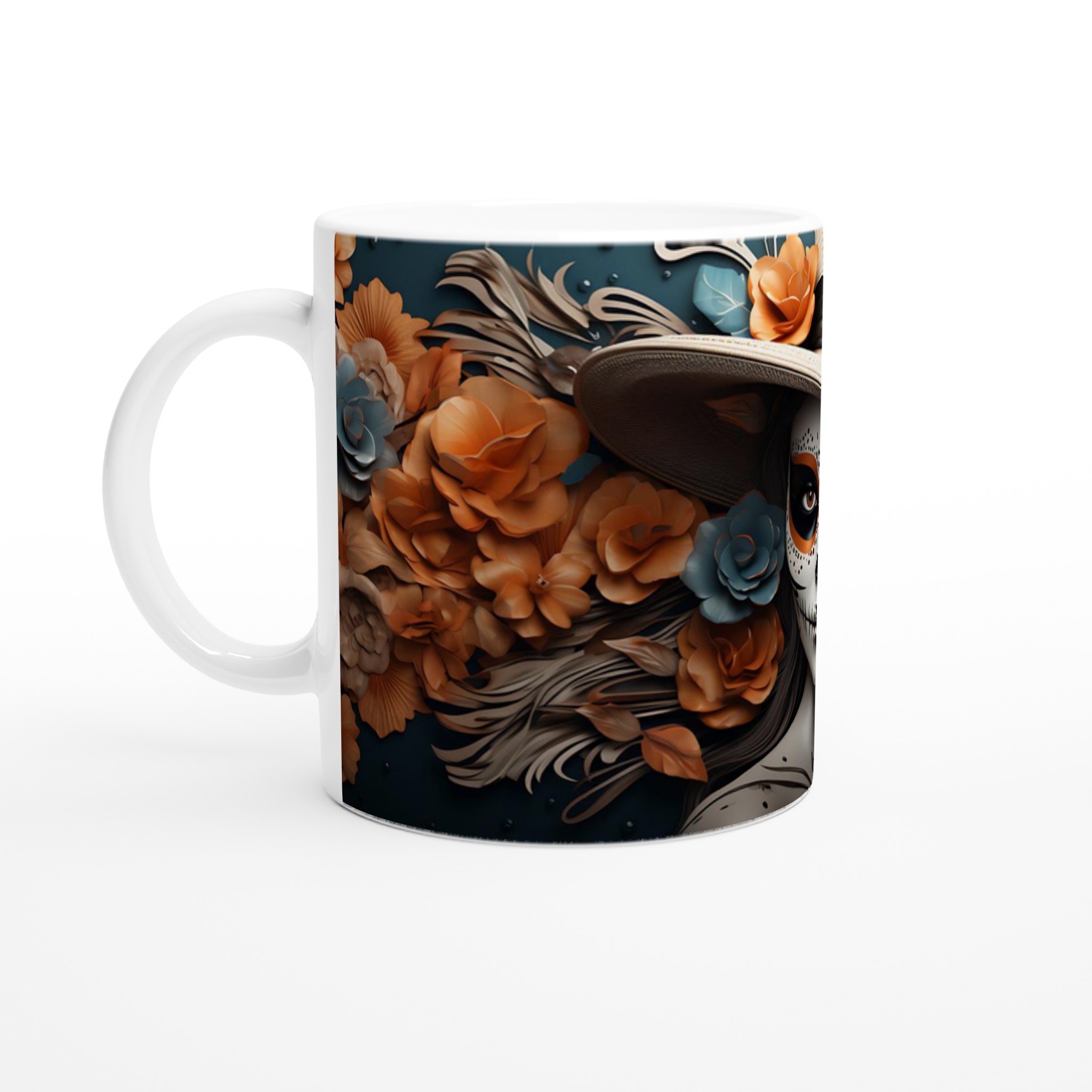 Dia de los Muertos Mugg – Högblank Keramik i Väljbar Färg, 11 oz 1 bfa6adc4-bb4c-4279-bc61-92baf34cba6a