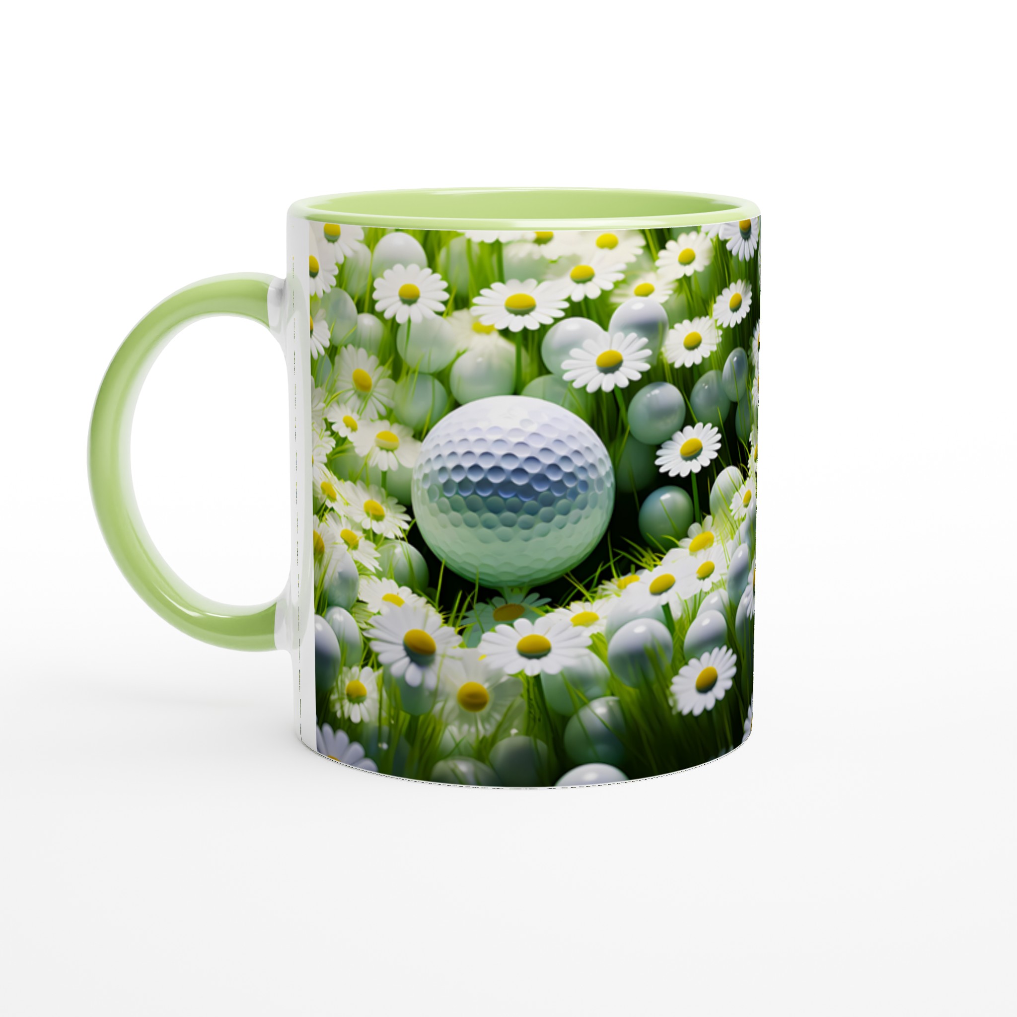 Golf Charm Keramikmugg - En hyllning till grönskan på banan, välj din färg! 3 bfb9deb8-a7d0-41bf-895d-7a566168a27a