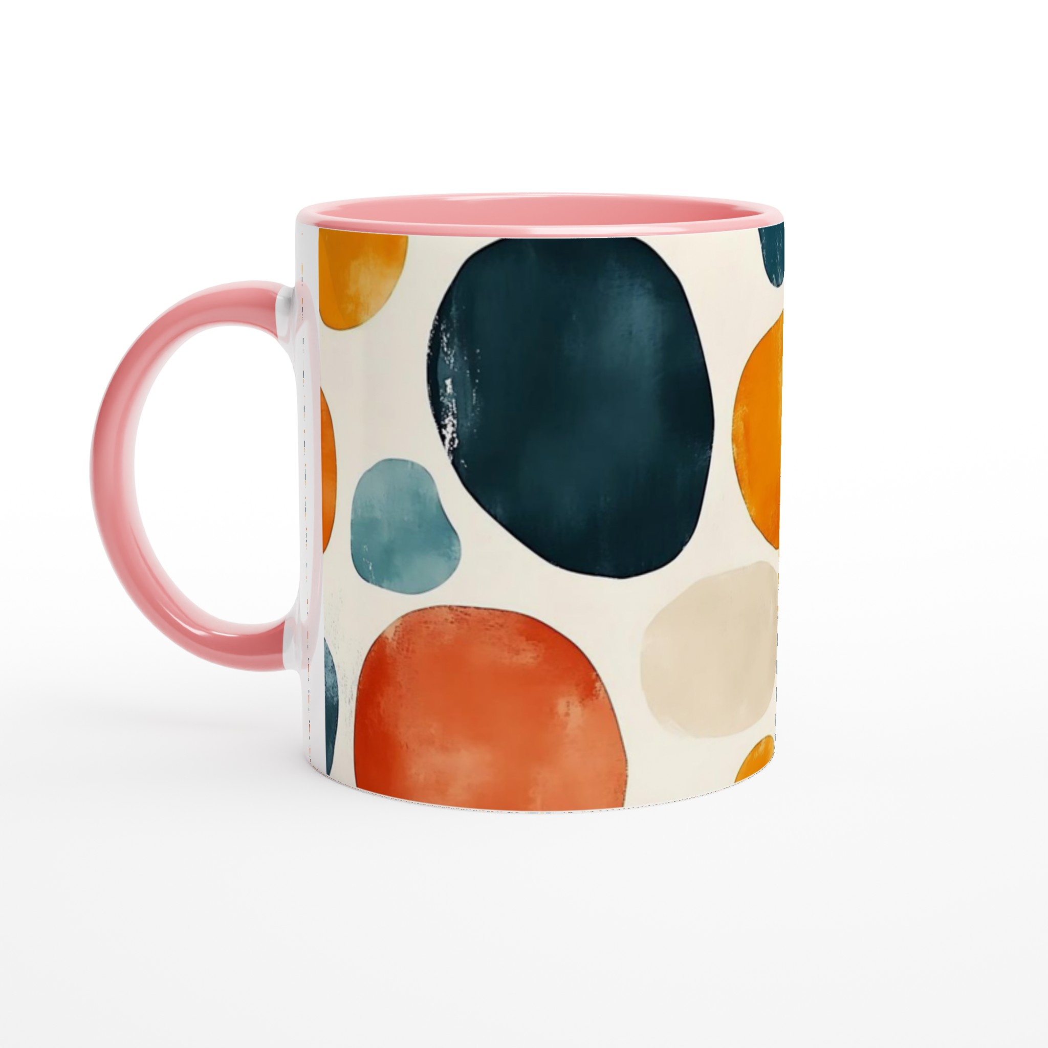 Abstrakt Mugg i Nordisk Stil – 11 oz Keramikmugg i Valfri Färg 4 bfcfb891-e427-4eb8-a047-39d3a8b5b476