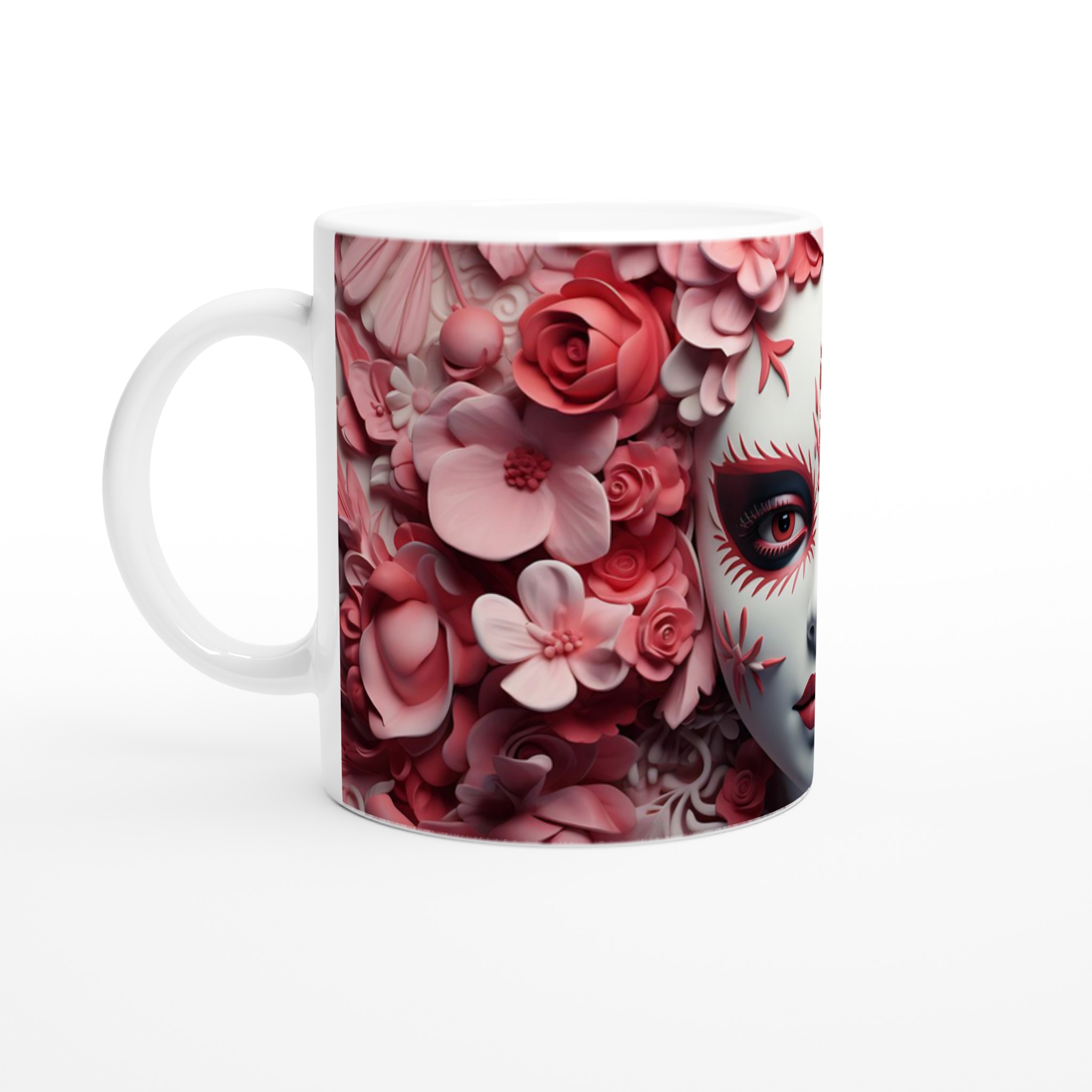 Förförisk Flora 11oz Keramikmugg – En Skönhet att Avnjuta, i Ditt Val av 7 Livfulla Färger 1 c0204b82-9a76-41bf-899a-06a6c98de45d