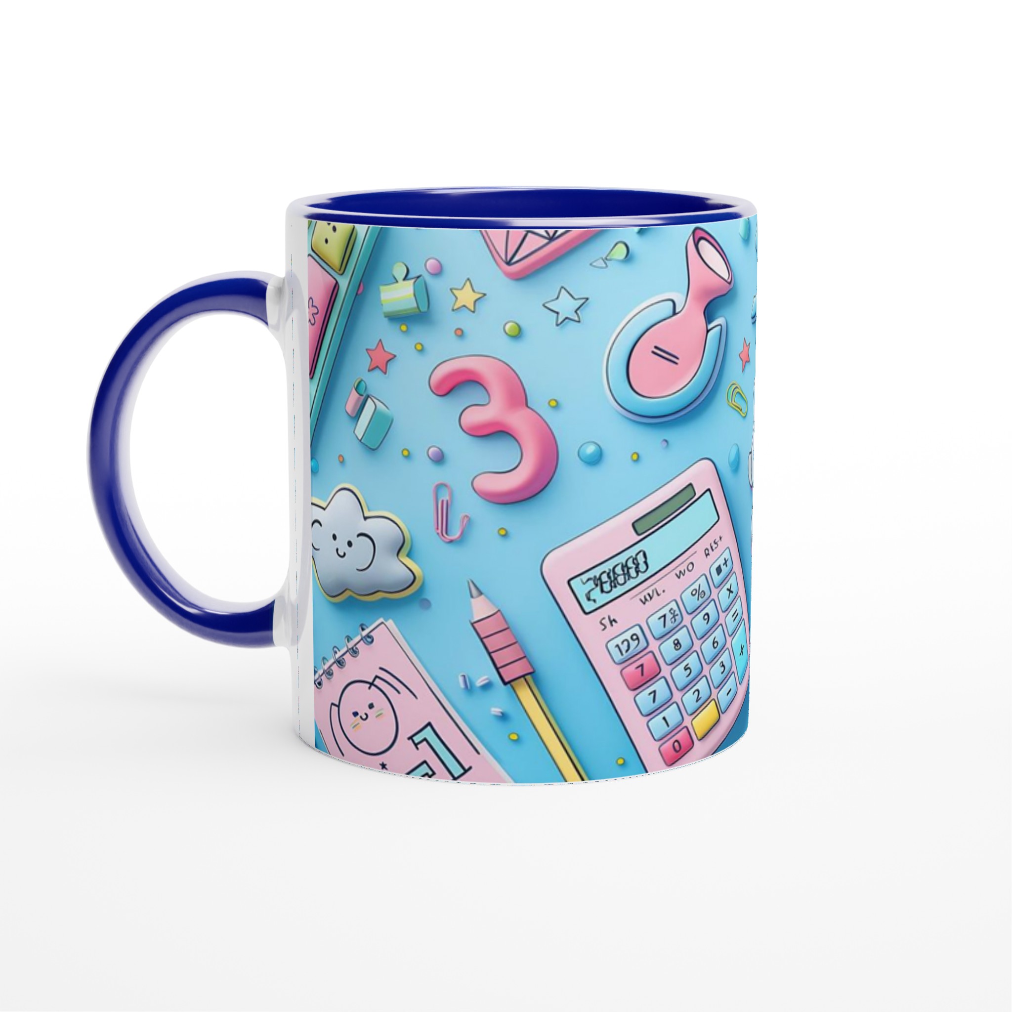 Pastell Poppin' Mugg: 11oz Keramisk Mugg för Glad Färg och Komfort 4 c038ef1c-f296-4ee8-afde-6a09d97f74ef