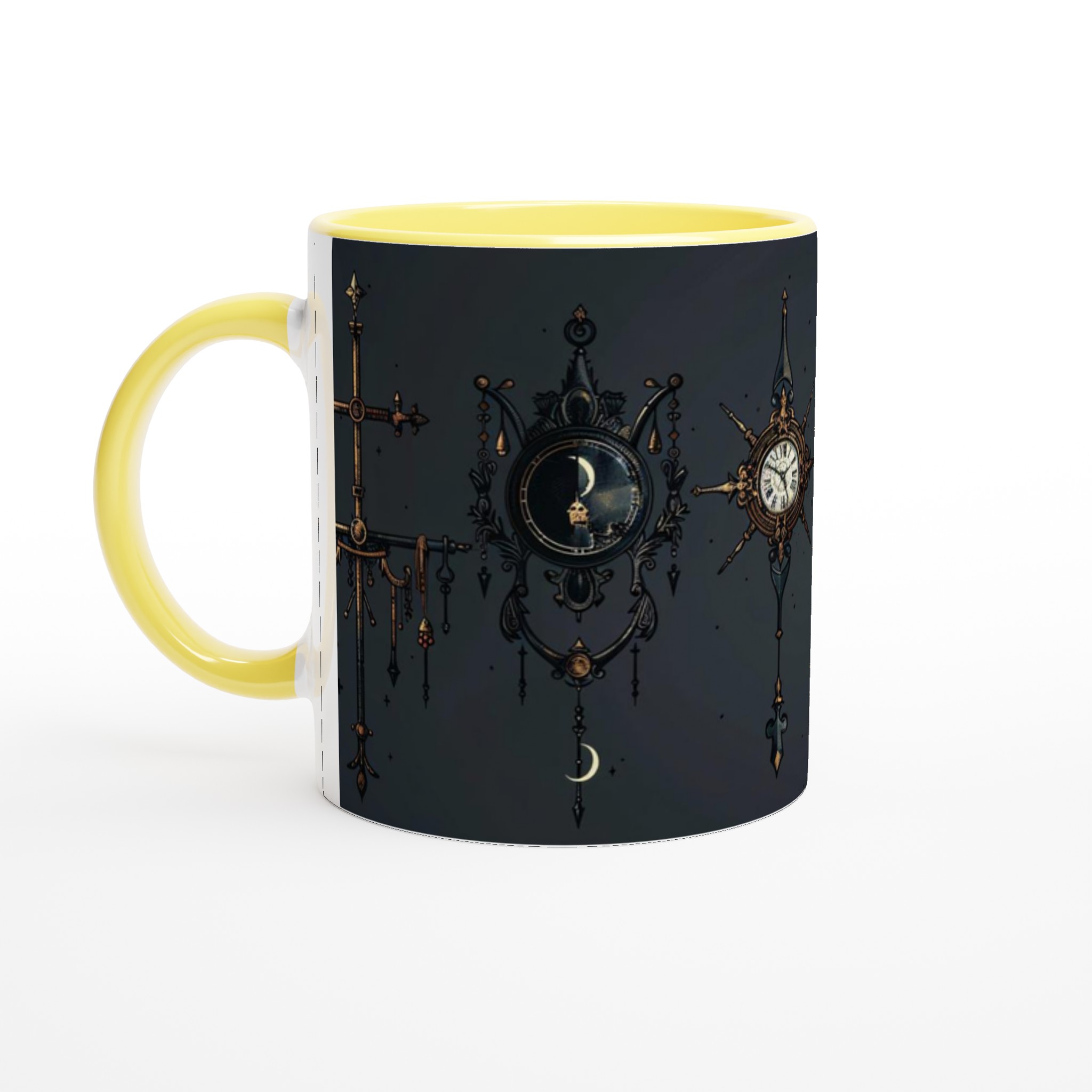 Mörk Gotisk Lyx Keramikmugg - 11oz För Kaffe & Te i Flera Färger 5 c05acfc0-123b-4b58-b685-ab679e00aacf
