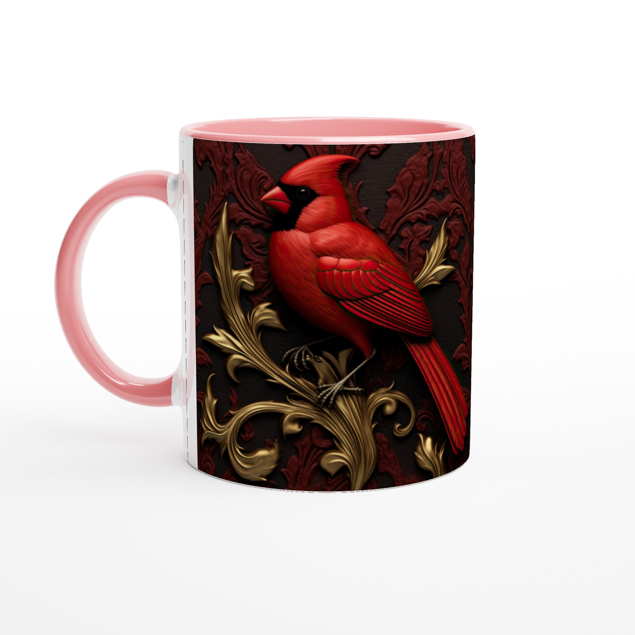 Elegantly Detailed Ceramic Mug with Vibrant Cardinal Design – Choose Your Favorite Color 6 c0cf114d-7b7e-419c-926a-4a55c4c7bf72