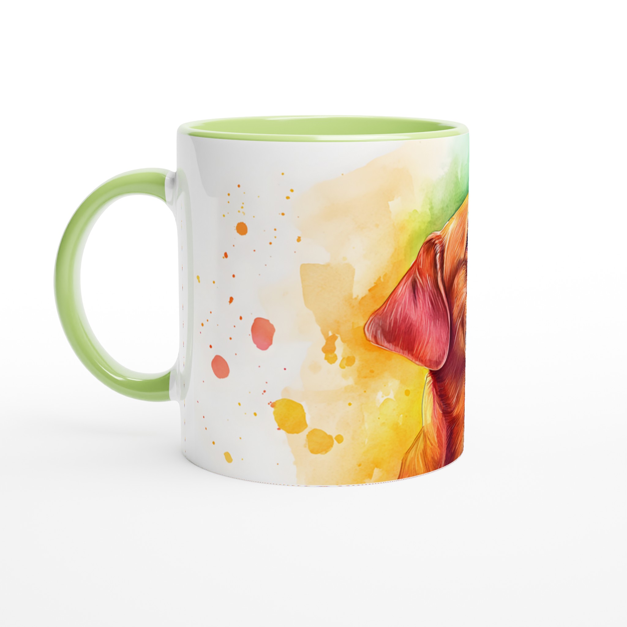 Färgsprakande Labrador Mugg – En Glad Vän i Akvarell | 11oz Keramikmugg i Valfri Färg 7 c0f6efda-1122-4cd0-8c9f-e5968af4aa56