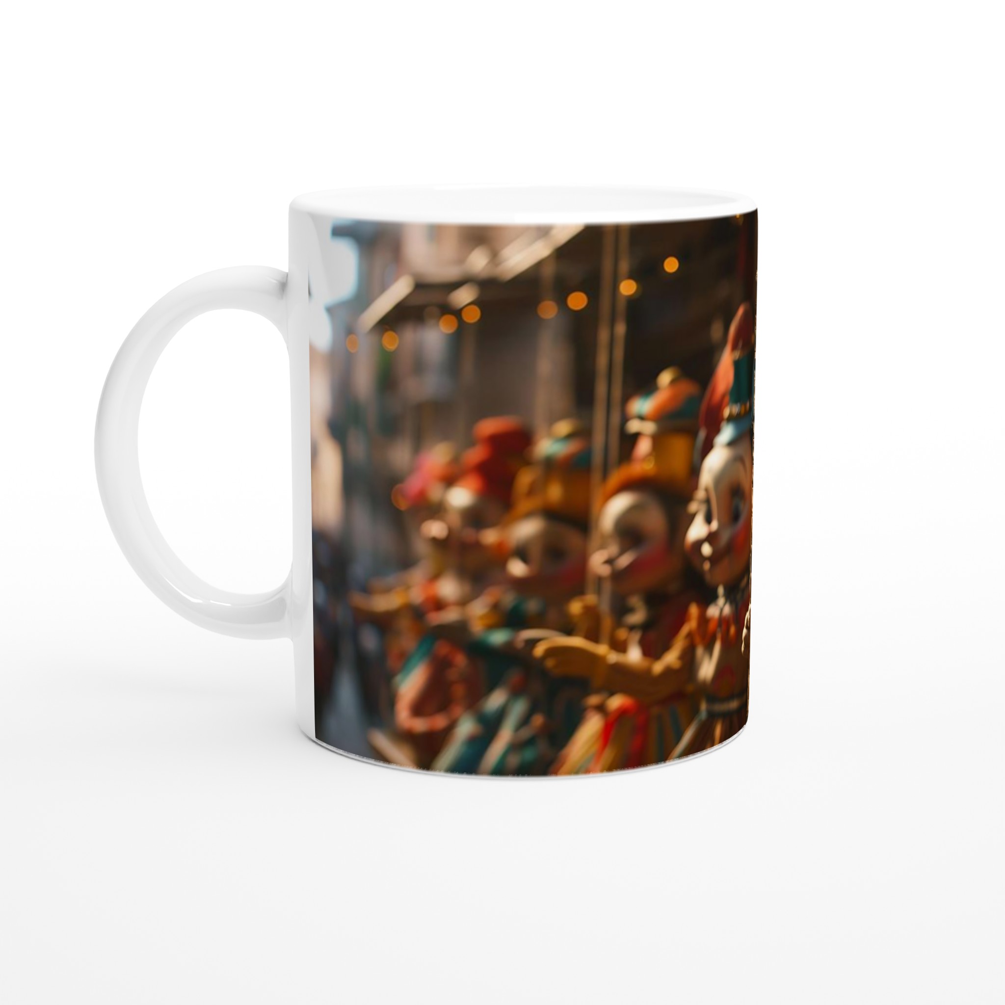 Cirkusglädje: Mugg med Charmerande Clowndesign – Välj din Färg! 1 c1391630-3665-41fb-85de-ffe025ac792f