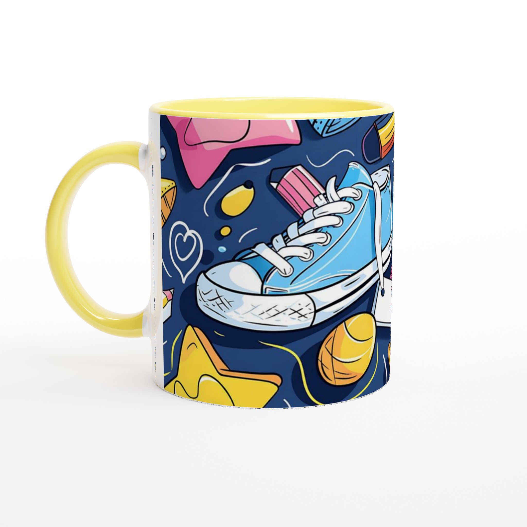 Kreativ Skolstart Keramisk Mugg – Färgglad 11oz Kaffekopp för Studenter och Konstnärer i Valfri Kulör 5 c161e89d-25cc-41d2-bbfd-dcbb1f4f5fb5
