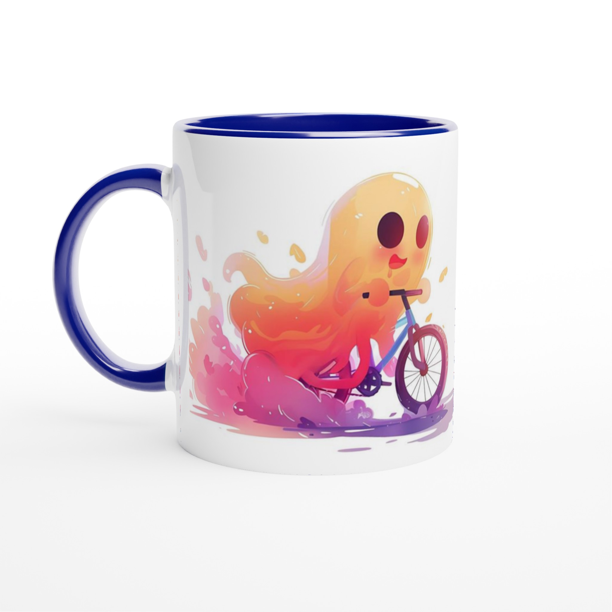 Busiga Spöken på Cykel Mugg – Rolig 11oz Keramikmugg i Flera Färger 4 c1ad2b43-2930-41c9-87f3-a61cb911c4c2